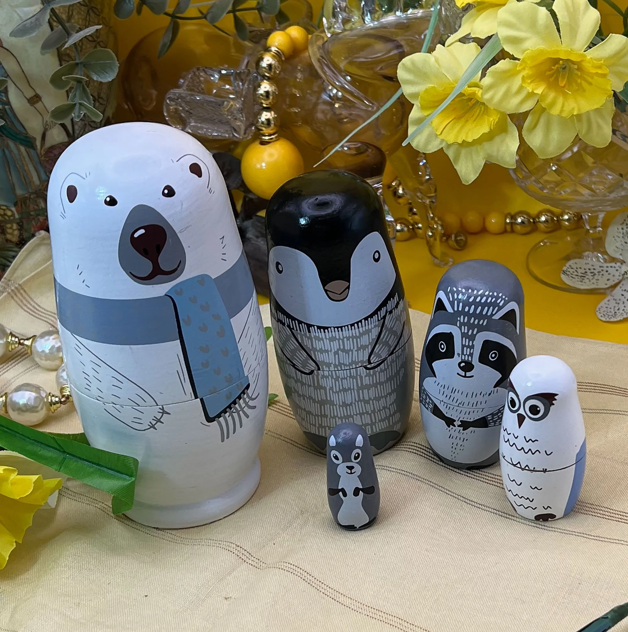 Animal Russian Doll Set