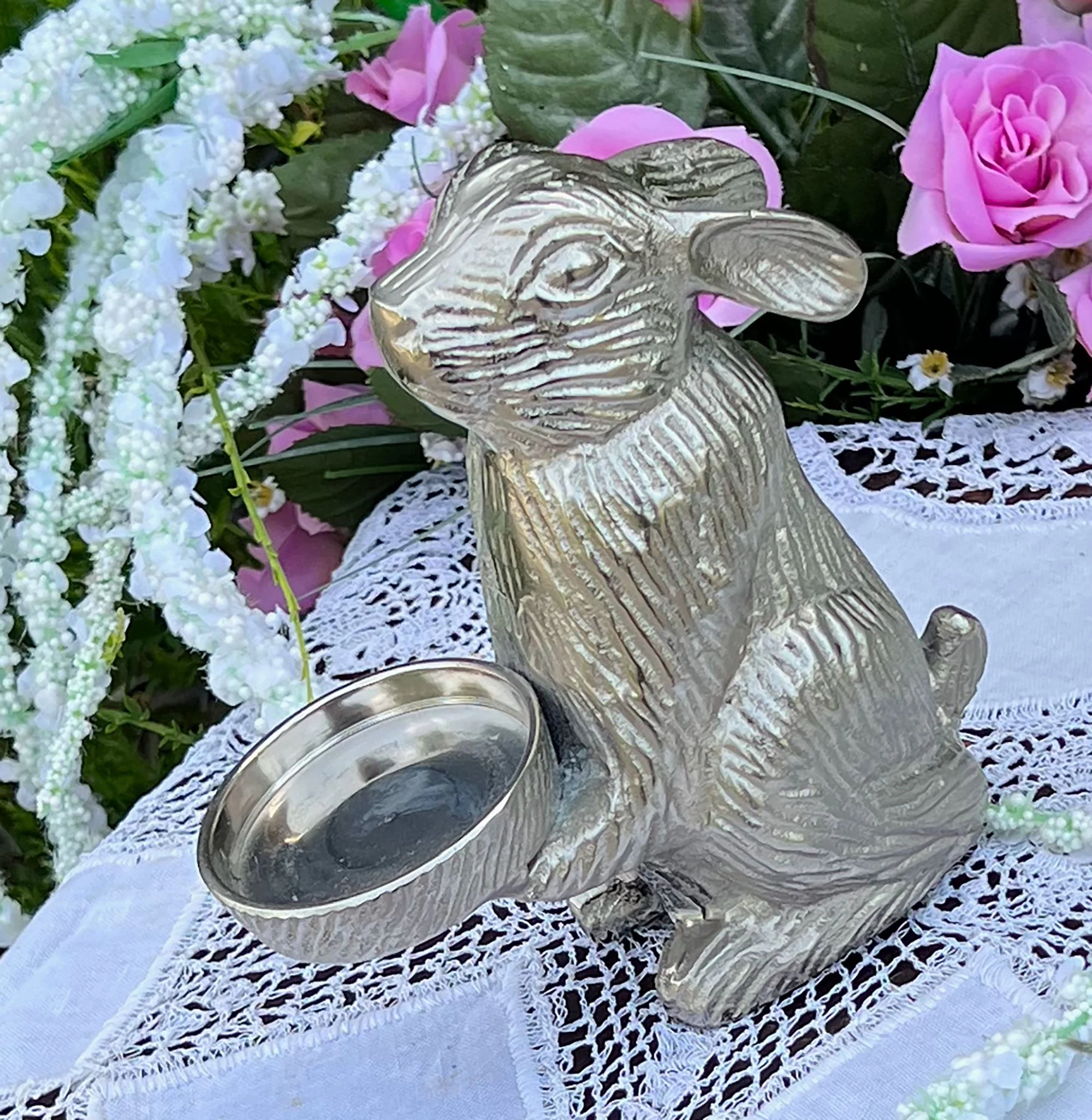 Rabbit Tea Light Holder