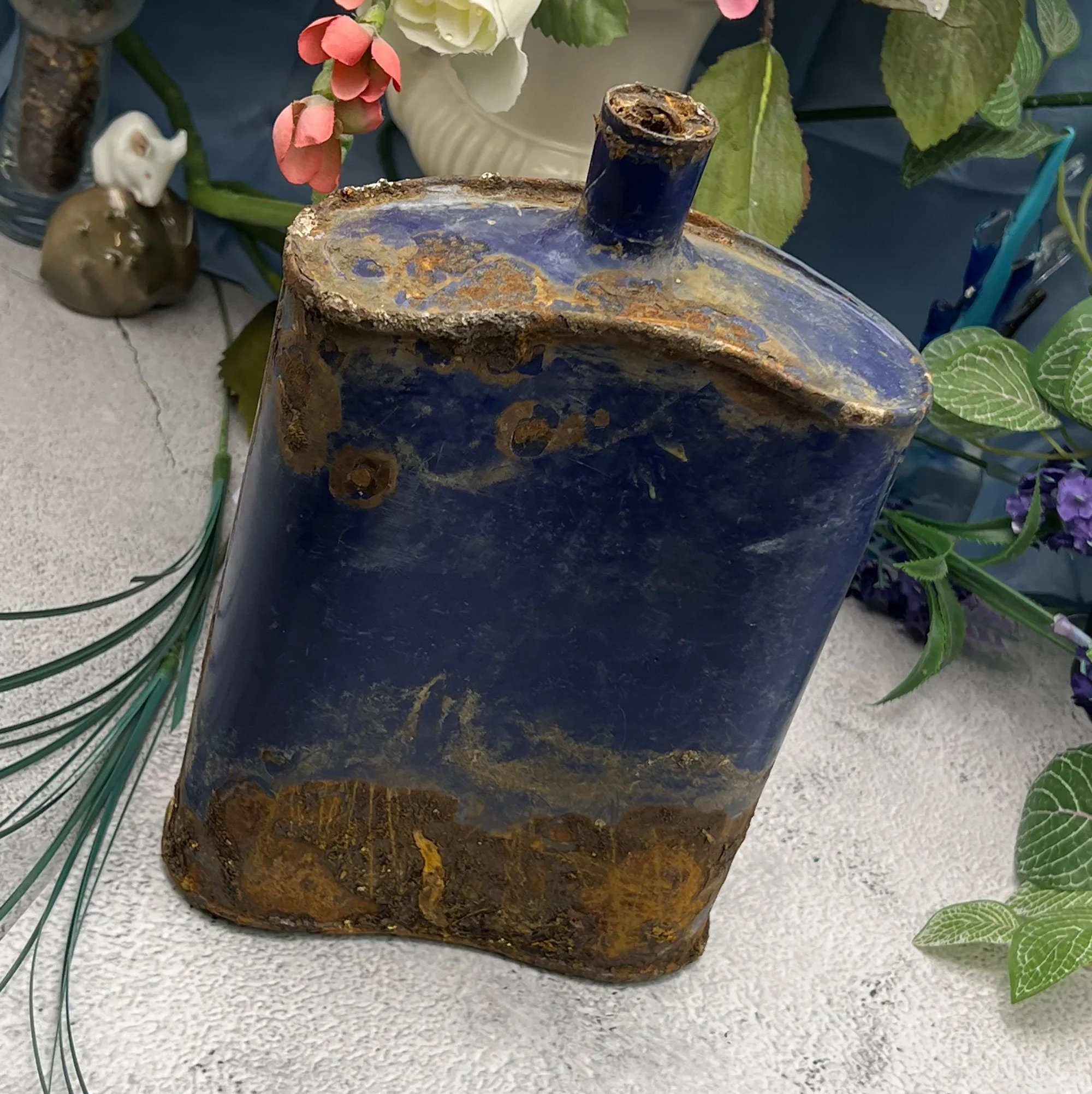 WW1 British canteen, relic from The Somme