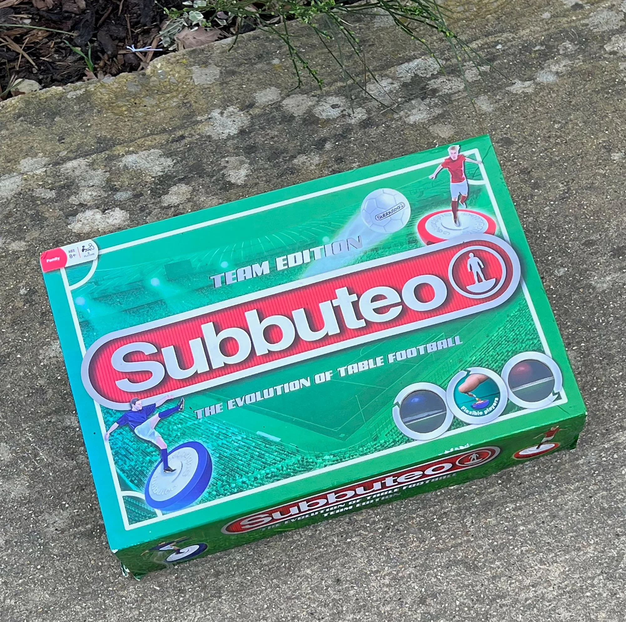 Subbuteo table top football game