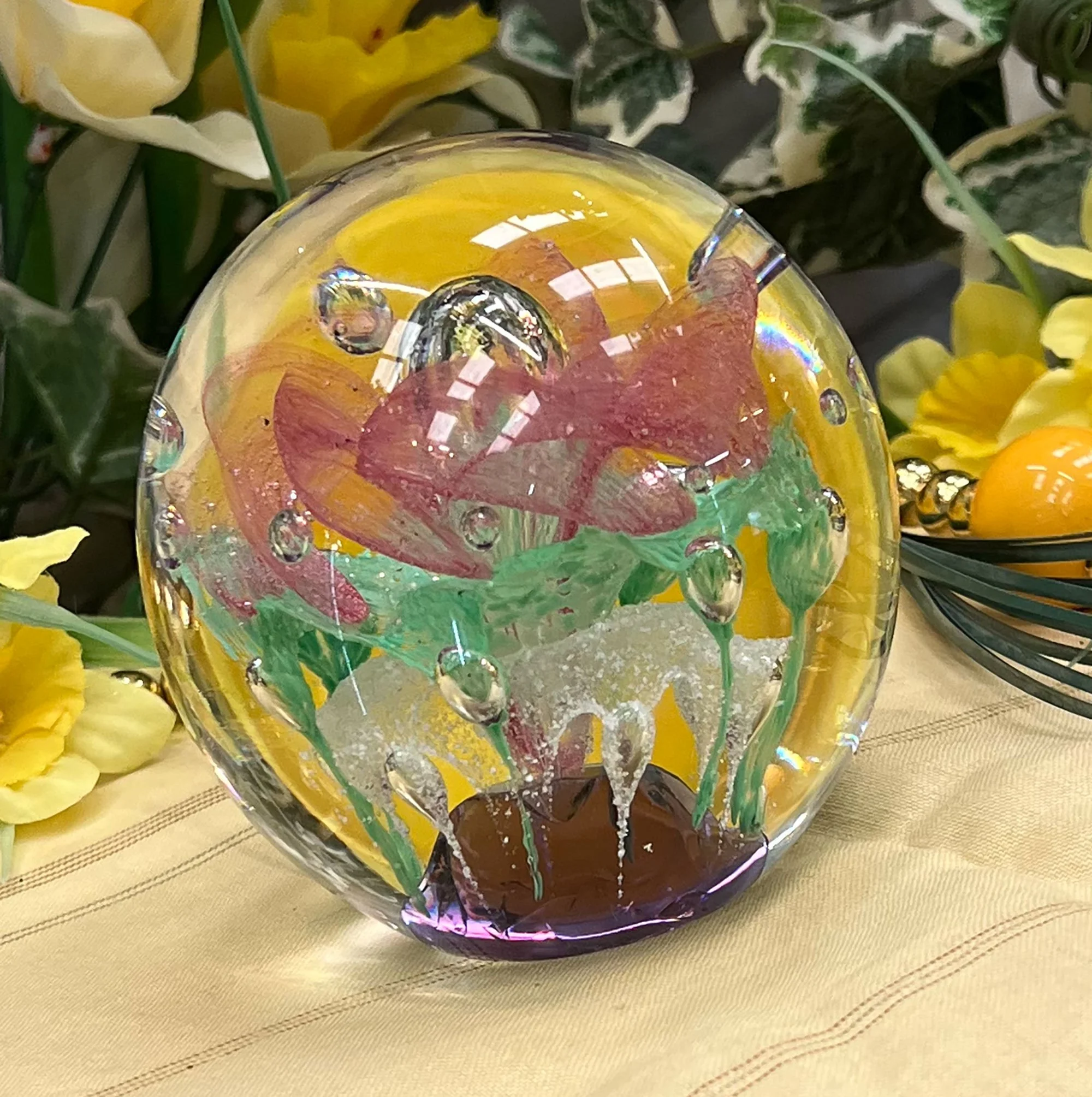 Glass Paperweight
