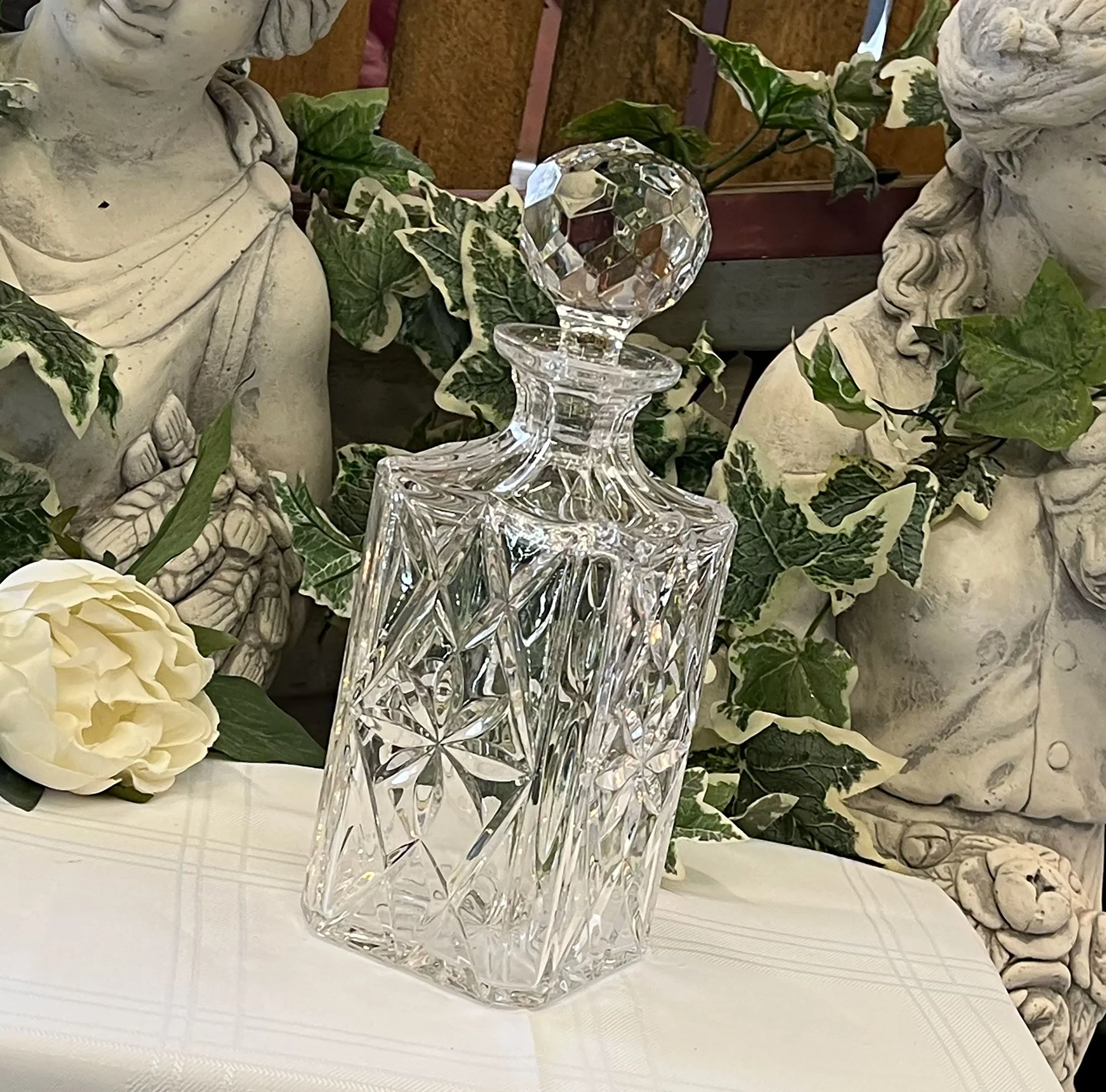 Cut Glass Decanter