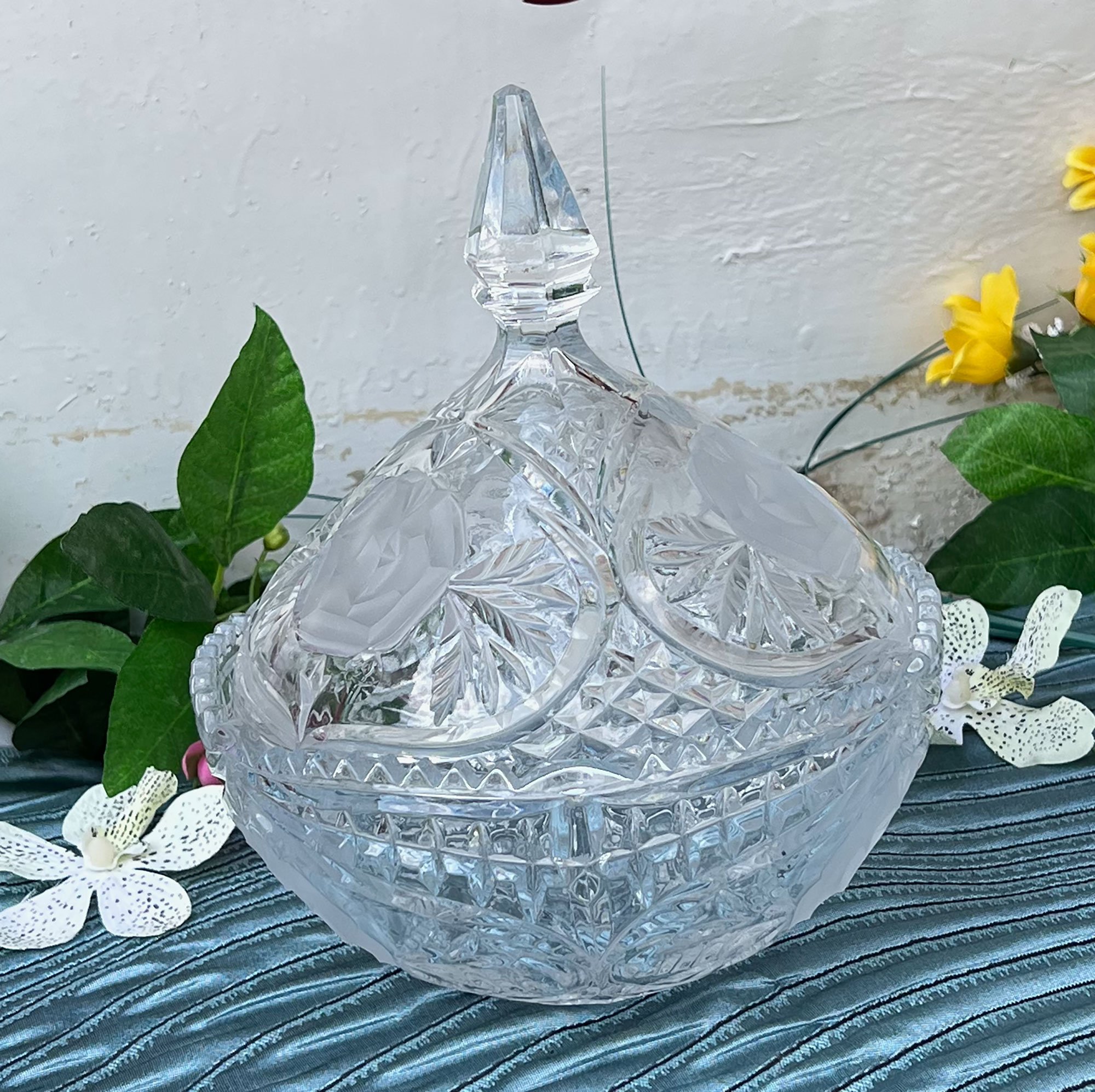 Glass Bonbon Dish