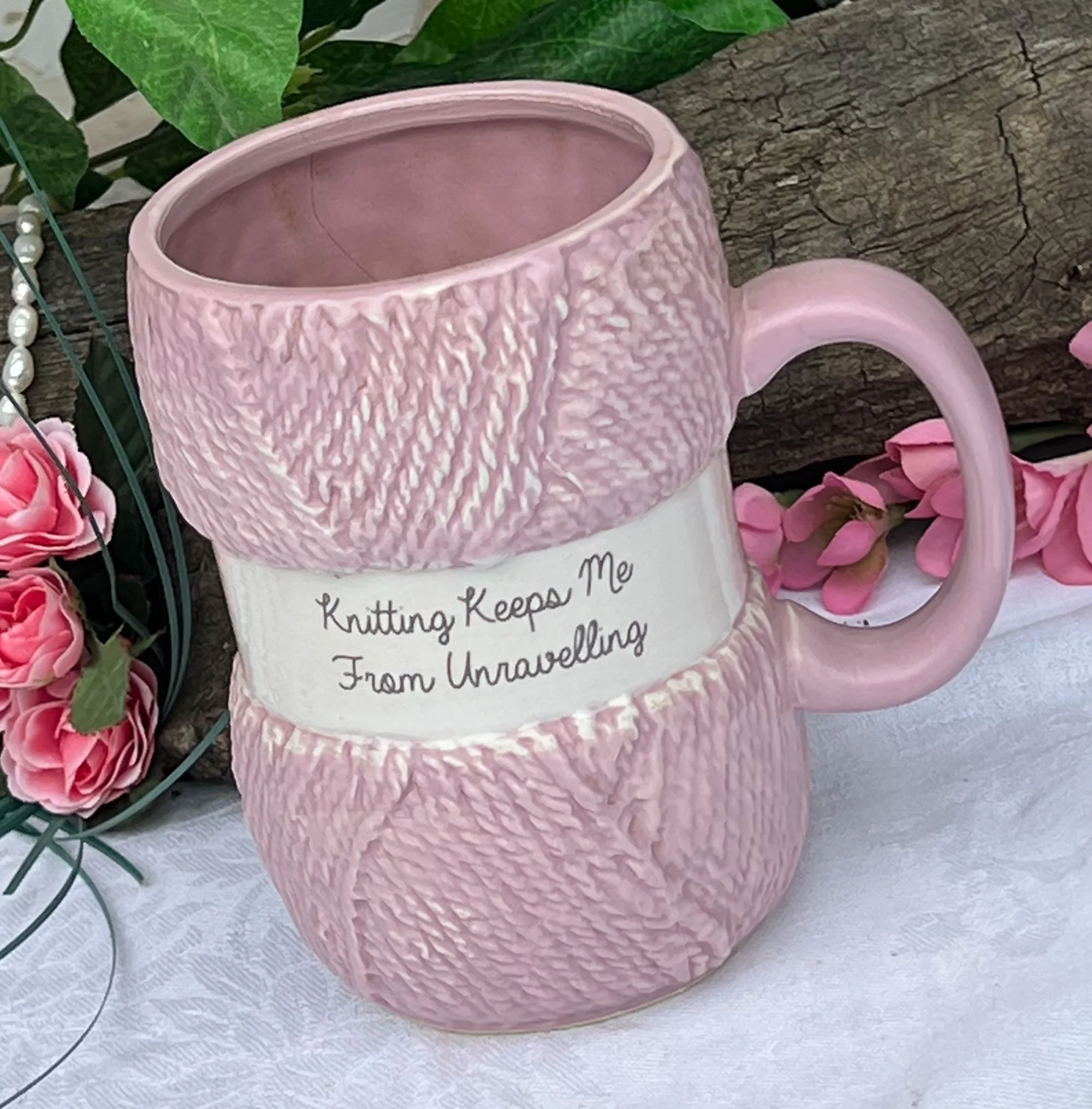 Knitting Mug