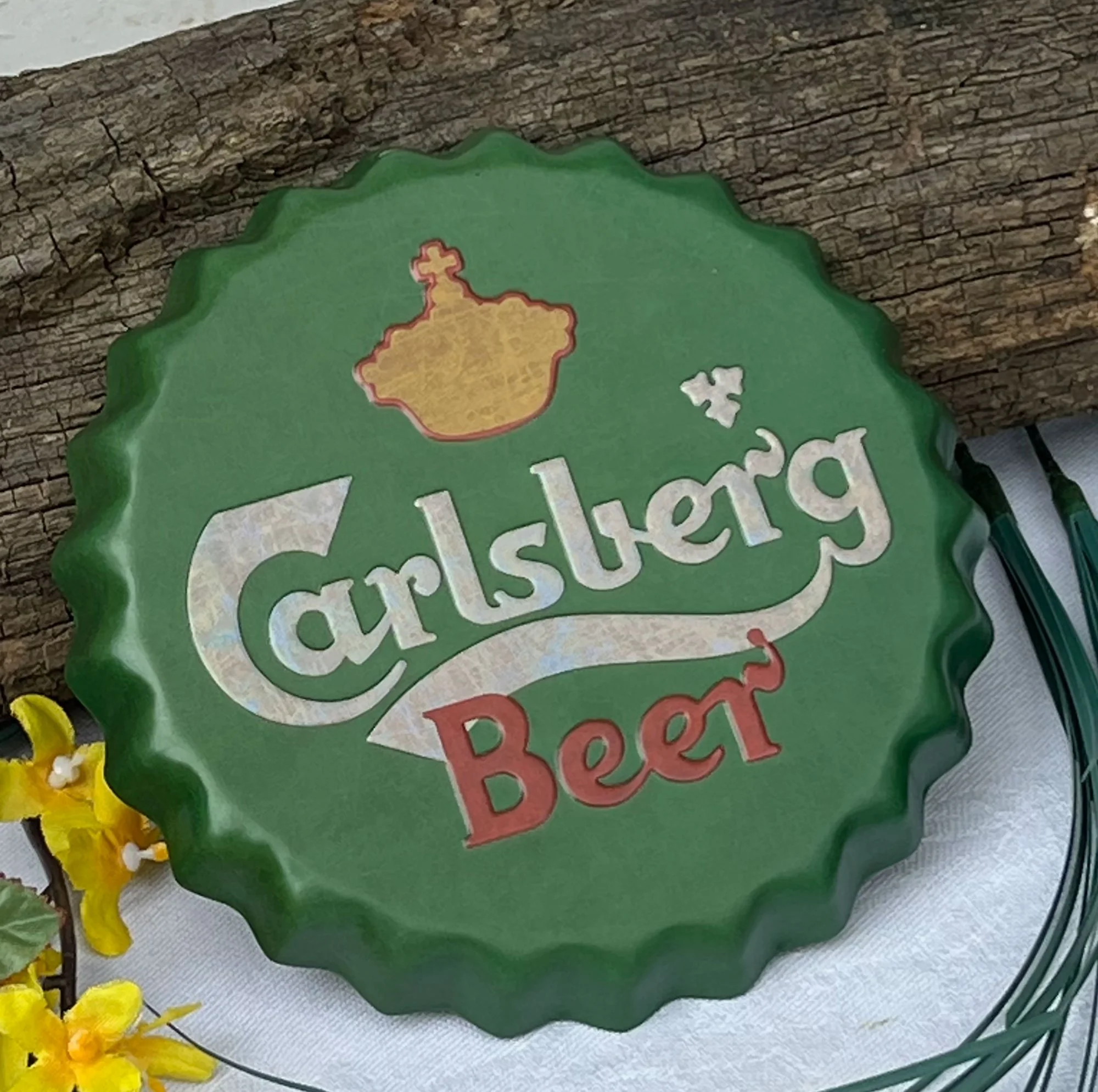 Carlsberg Beer Plaque