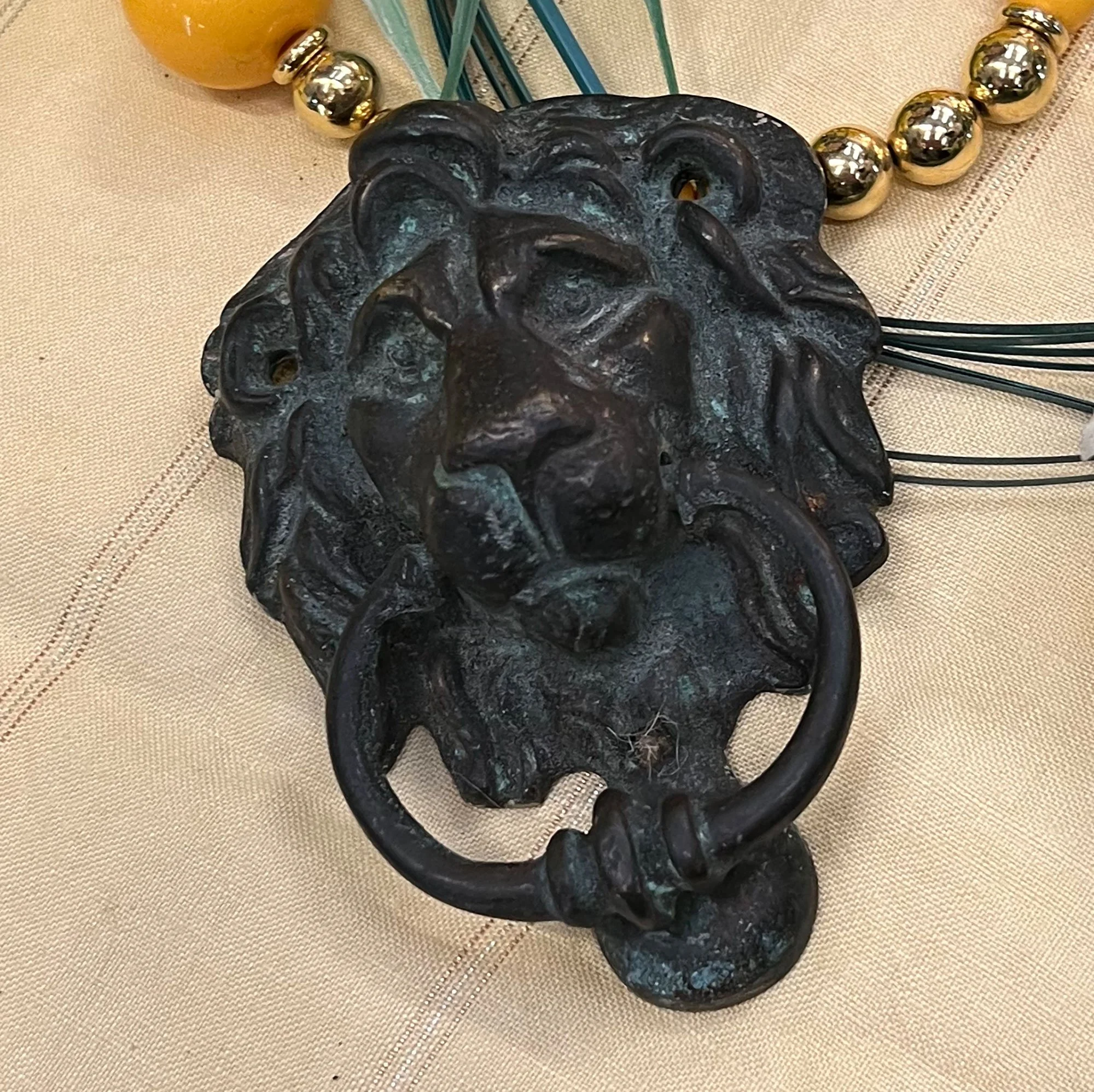 Lion Head Door Knocker