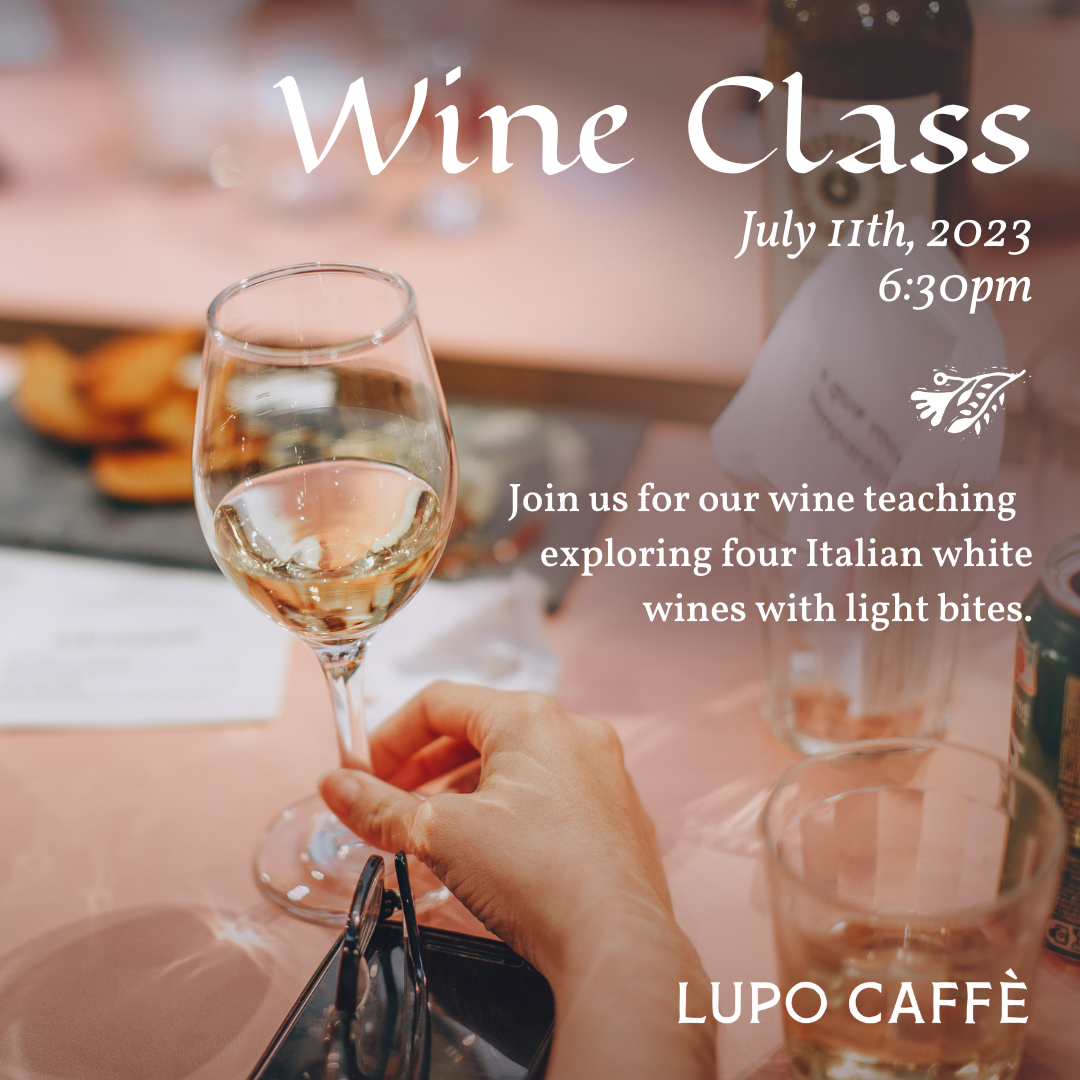 Tastings & Experiences — Lupo Caffe Redemption Square at Generation Park Houston, Texas