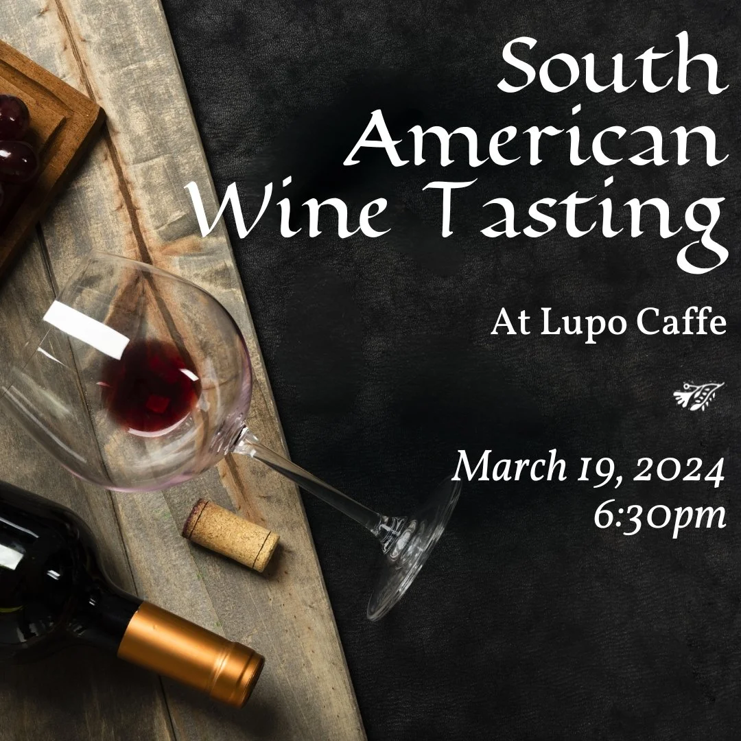 Tastings & Experiences — Lupo Caffe Redemption Square at Generation Park Houston, Texas