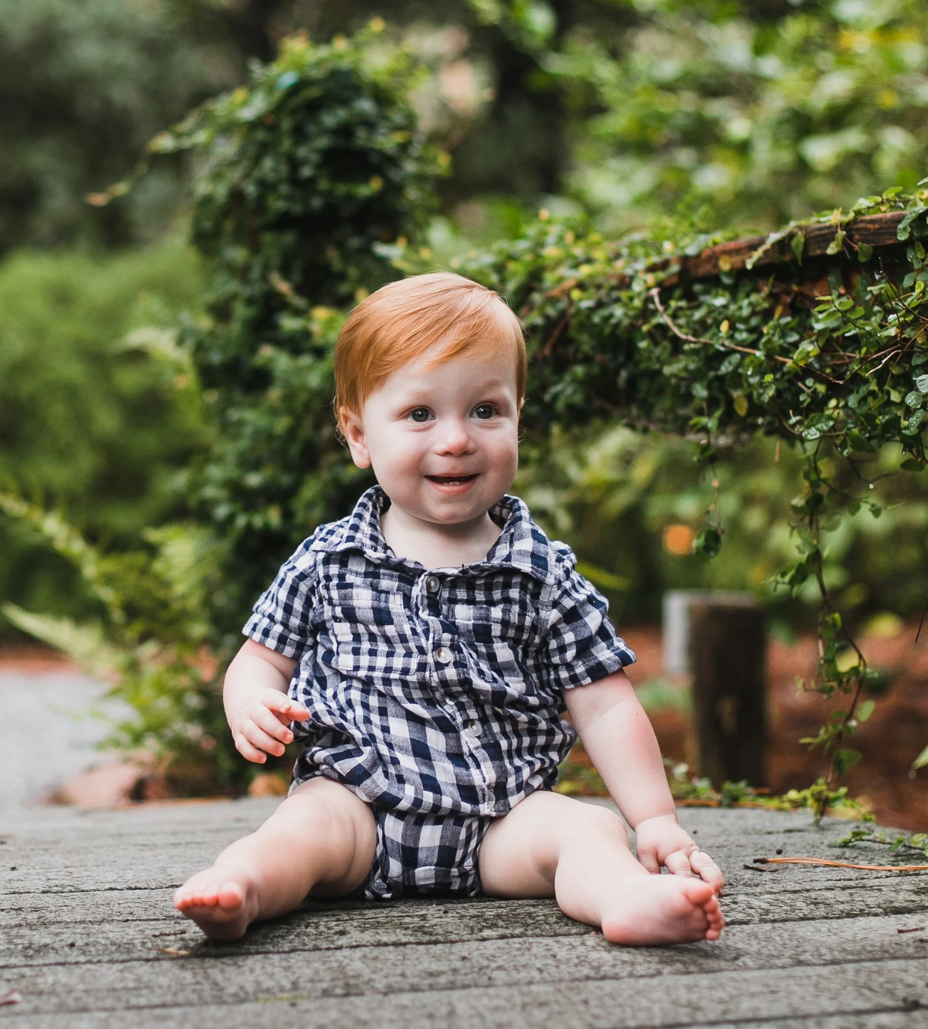 Baby smiles are the best - babies, children, Tallahassee Photographer