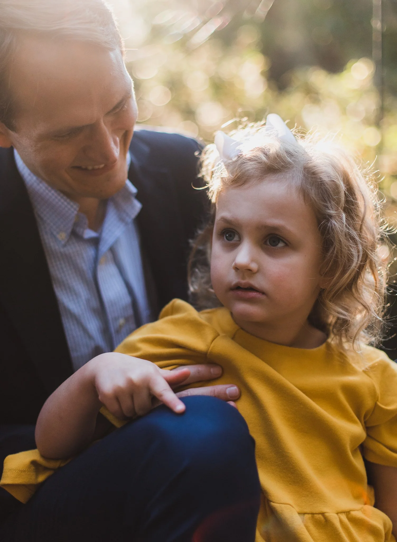 Special moments with dad - Maclay Gardens sweet Tallahassee Photographer