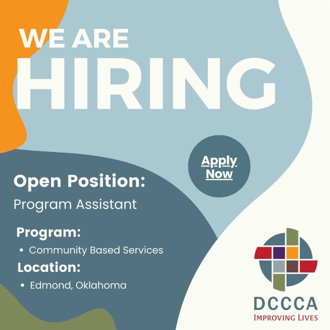 DCCCA is currently seeking candidates for the position of Program Assistant. This individuals will provide support to our statewide Mental Health First Aid Oklahoma program and the Substance Use Prevention Alliance coalition in Oklahoma County by gar