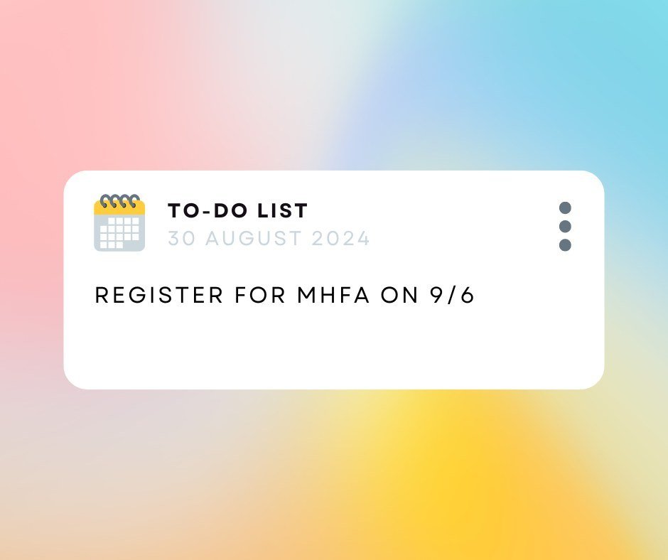 Attend Mental Health First Aid training on Friday, September 6th from 8:30 am - 4 pm in NUC 202! As a campus in motion, UCO students, staff, and faculty are dedicated to creating a healthier and more supportive campus. Learn the 5 ALGEE steps to use 