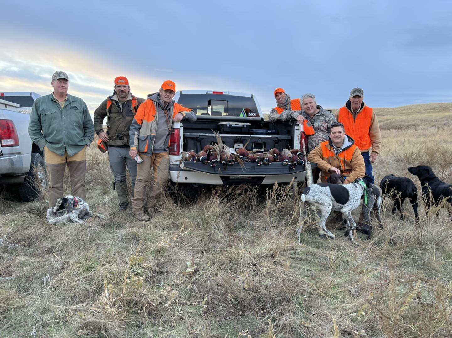 We recently hosted a great group of pheasant hunters at Three Mile Lodge! Get up to Ft. Smith and take advantage of our off-season rates.