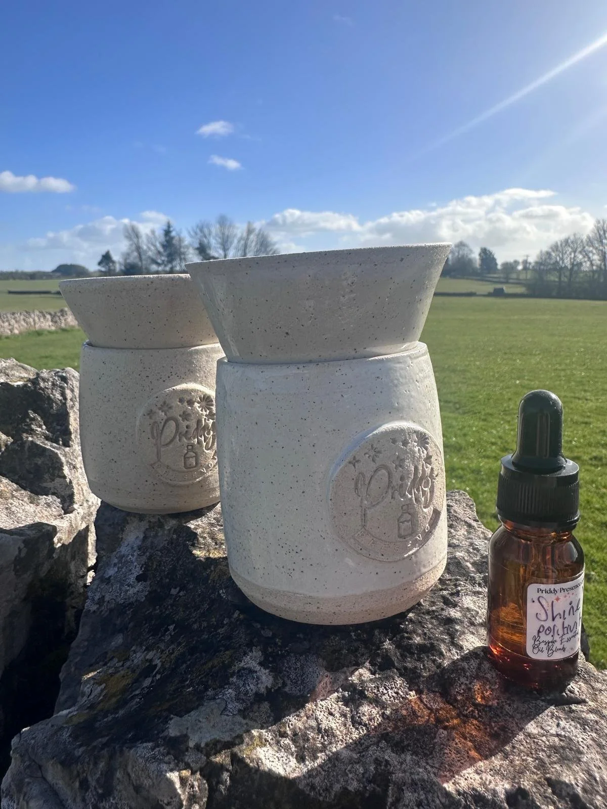 Rituals of Presence: Hand thrown Oil Burner