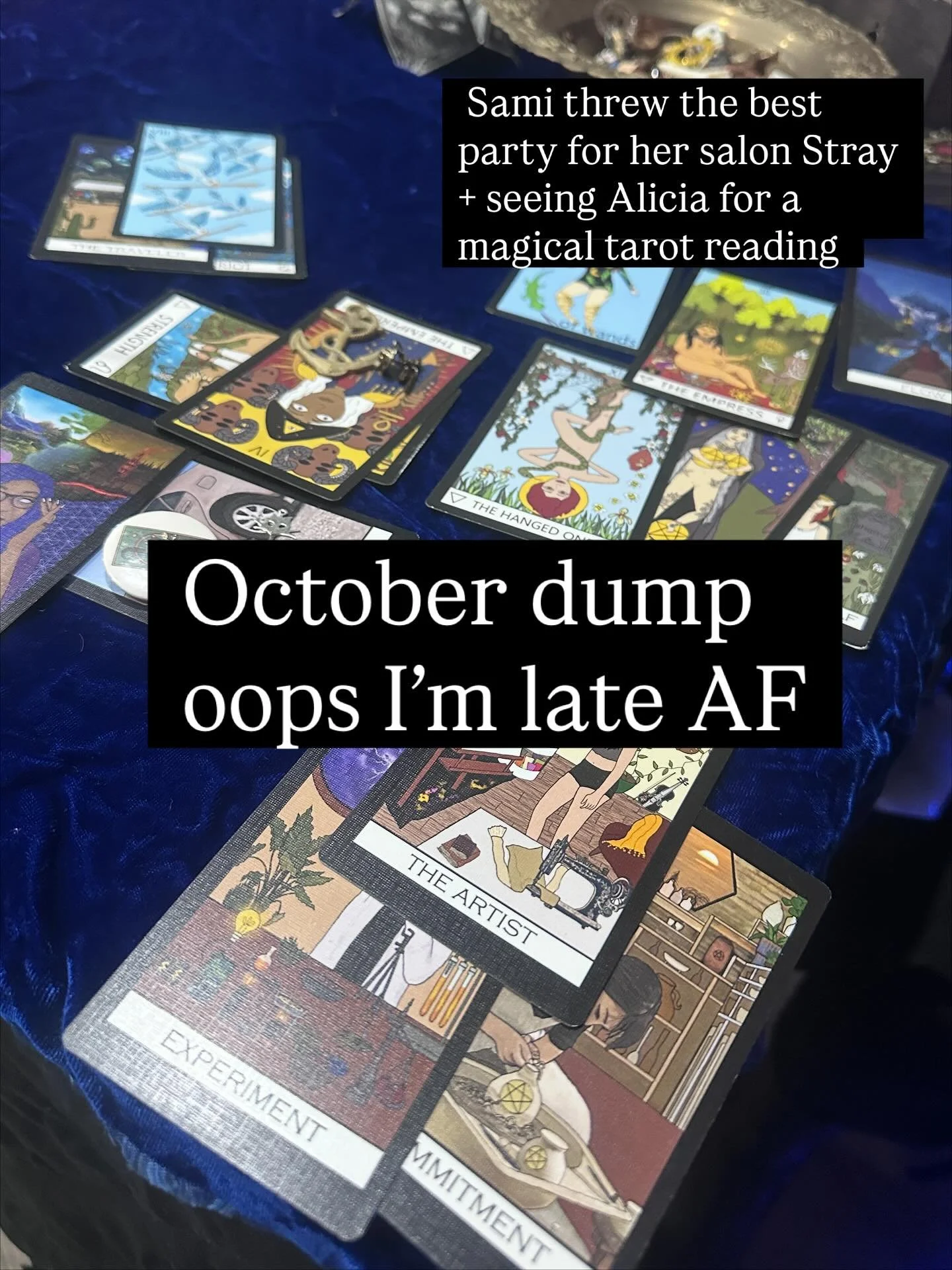 Oops this is v v late. But I had a lot going down in October. It is my fav szn and time. So a belated send of is better than none😜

I have a lot to be grateful for. Thank you all for being you😘🥹💕 ilysm! Can&rsquo;t wait for next year🤣🎃🧖🏻&zwj;