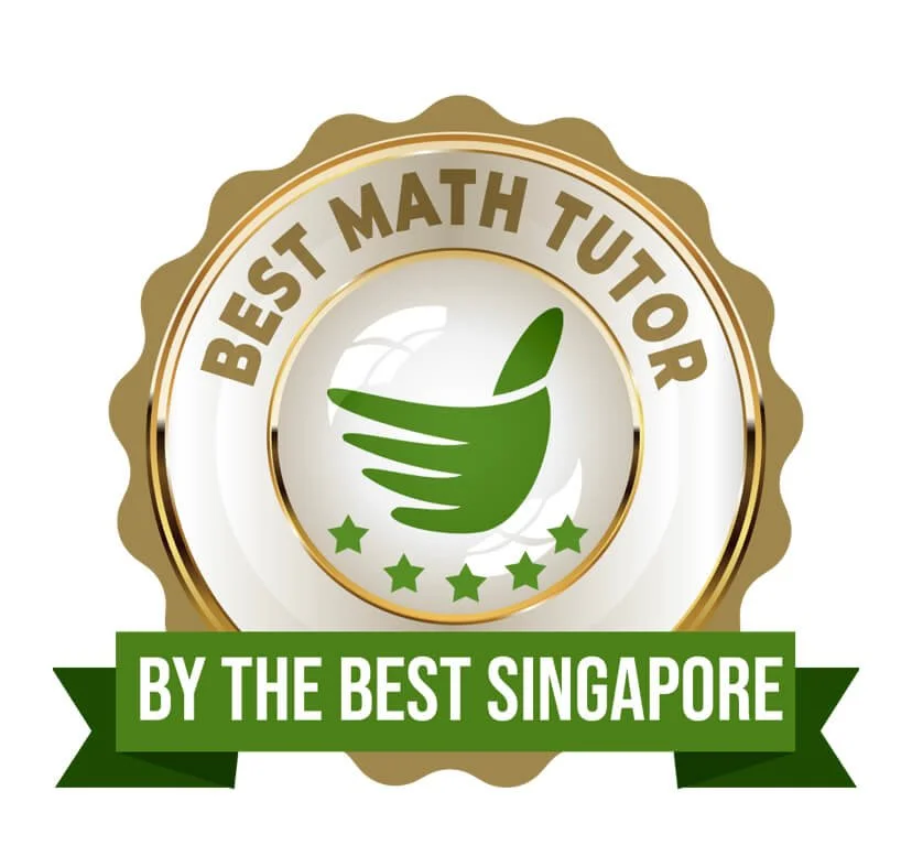 The Best Singapore logo overlaying a review listicle that ranks Nelson Leow Whatt Wei (Master of Engineering) as the number one best math tutor in Singapore for both primary and secondary school math tuition