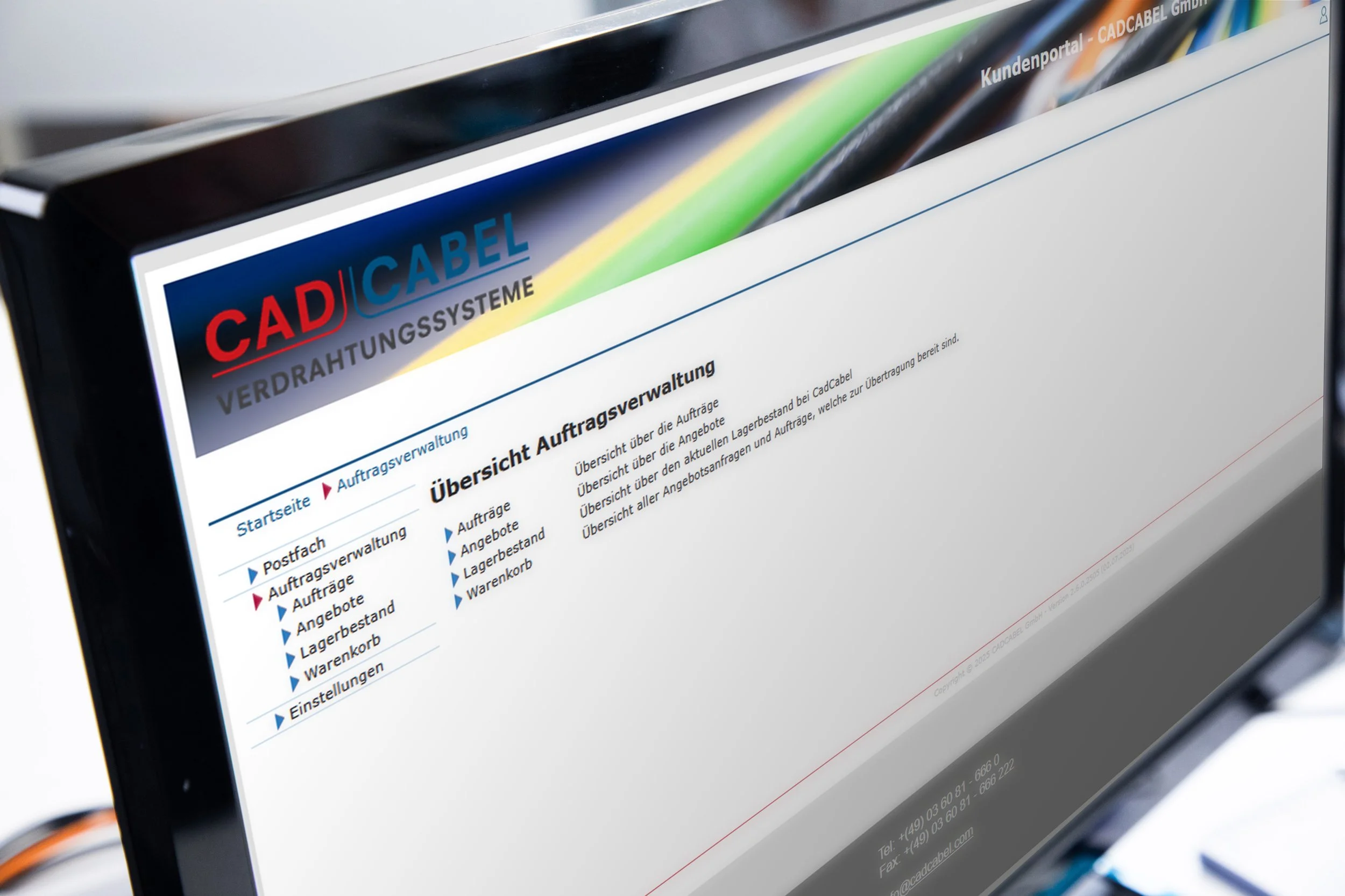 Erfolgreicher Systemwechsel: Das neue CADCABEL Kundenportal ist online