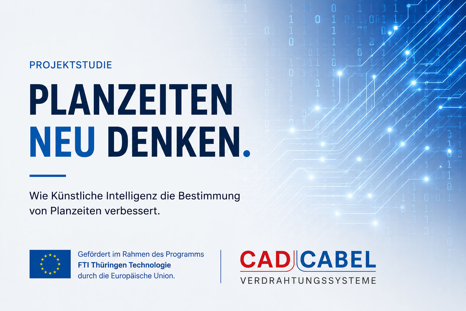 Projektstudie: KI-gestützte Optimierung von Planzeiten im Schaltschrankbau