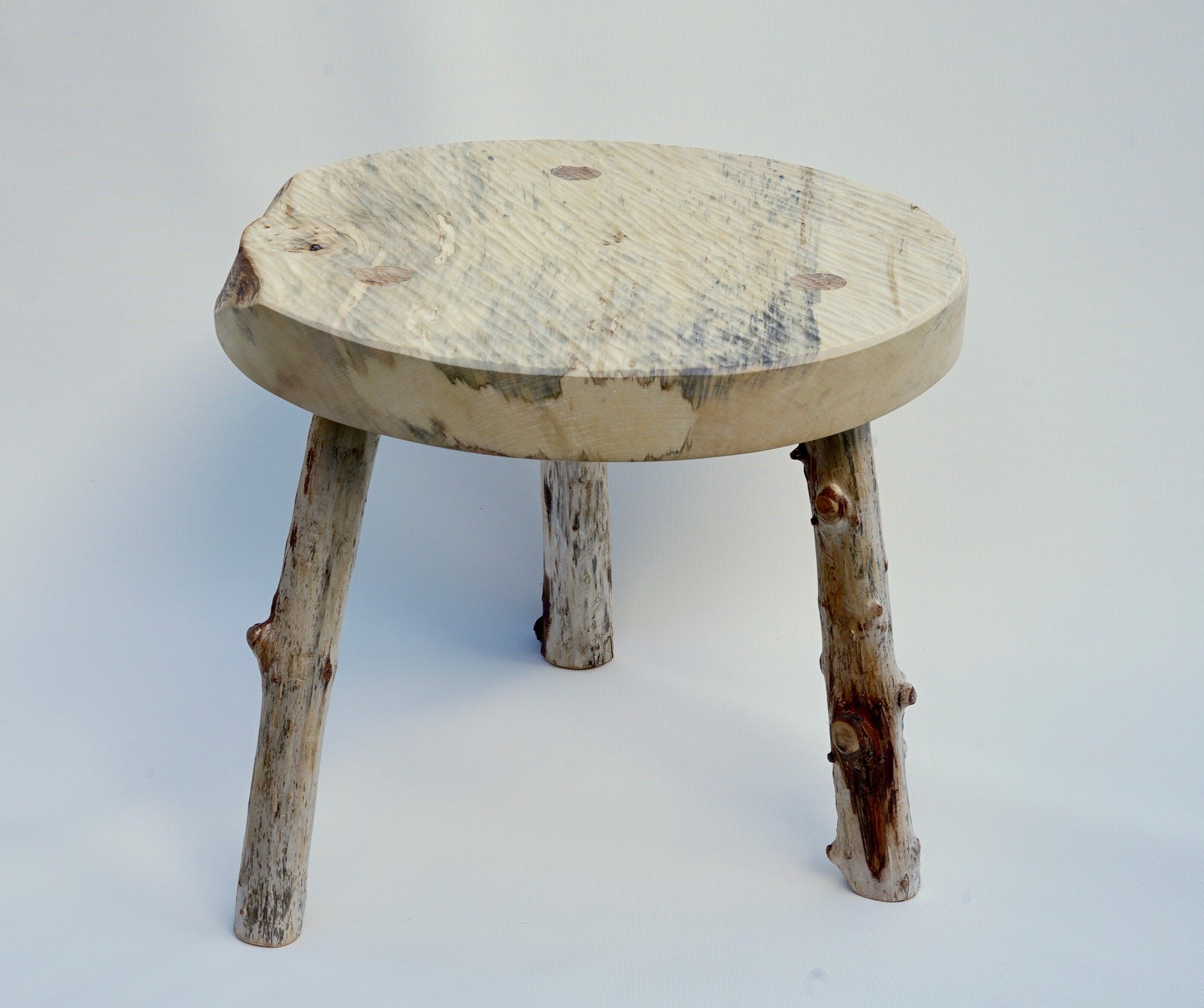 driftwood three legged stool.jpeg