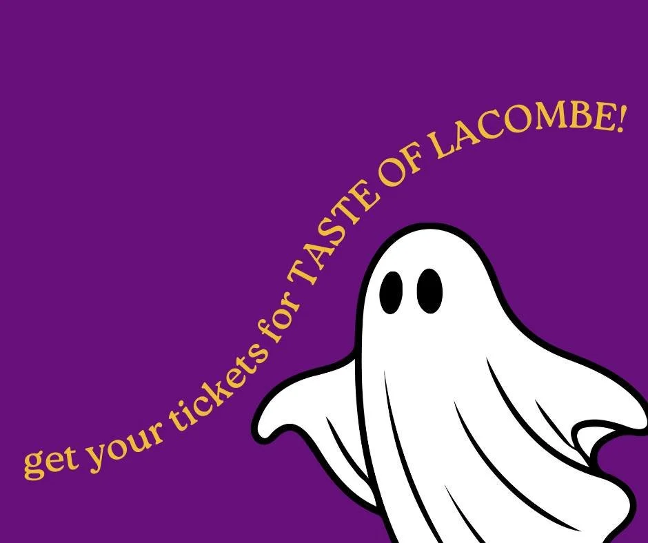 We CAN'T WAIT! Join us on October 25th for The Taste of Lacombe, hosted by @lacomberotary, with 50% of the proceeds donated to our Foundation 🥹

Ticket price covers food and beverages throughout the night until the dance, then it's a cash bar and we