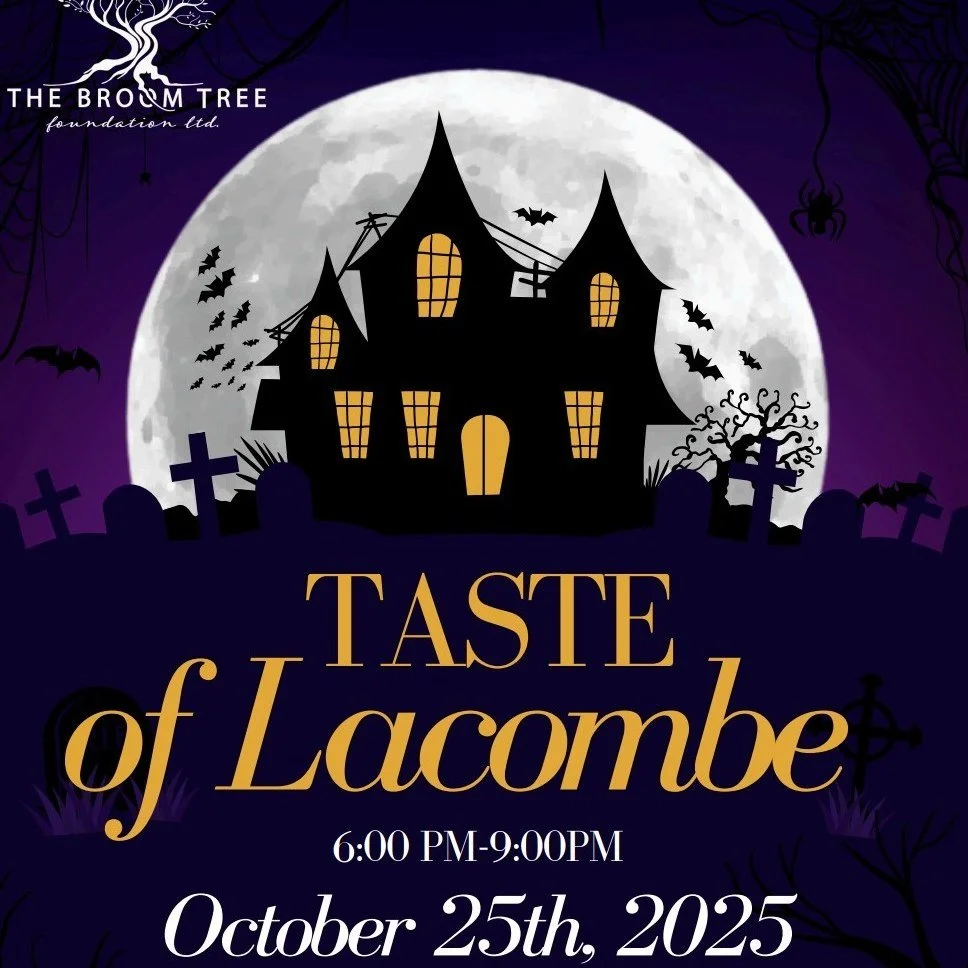 The countdown is on, Taste of Lacombe is THIS WEEKEND! ⏳💙 Don’t miss your chance to join us for an incredible night of food, drinks, and community fun.
📍 Saturday, October 25 | Lacombe Memorial Centre
⏰ Tasting: 6–9PM | Dance & cas