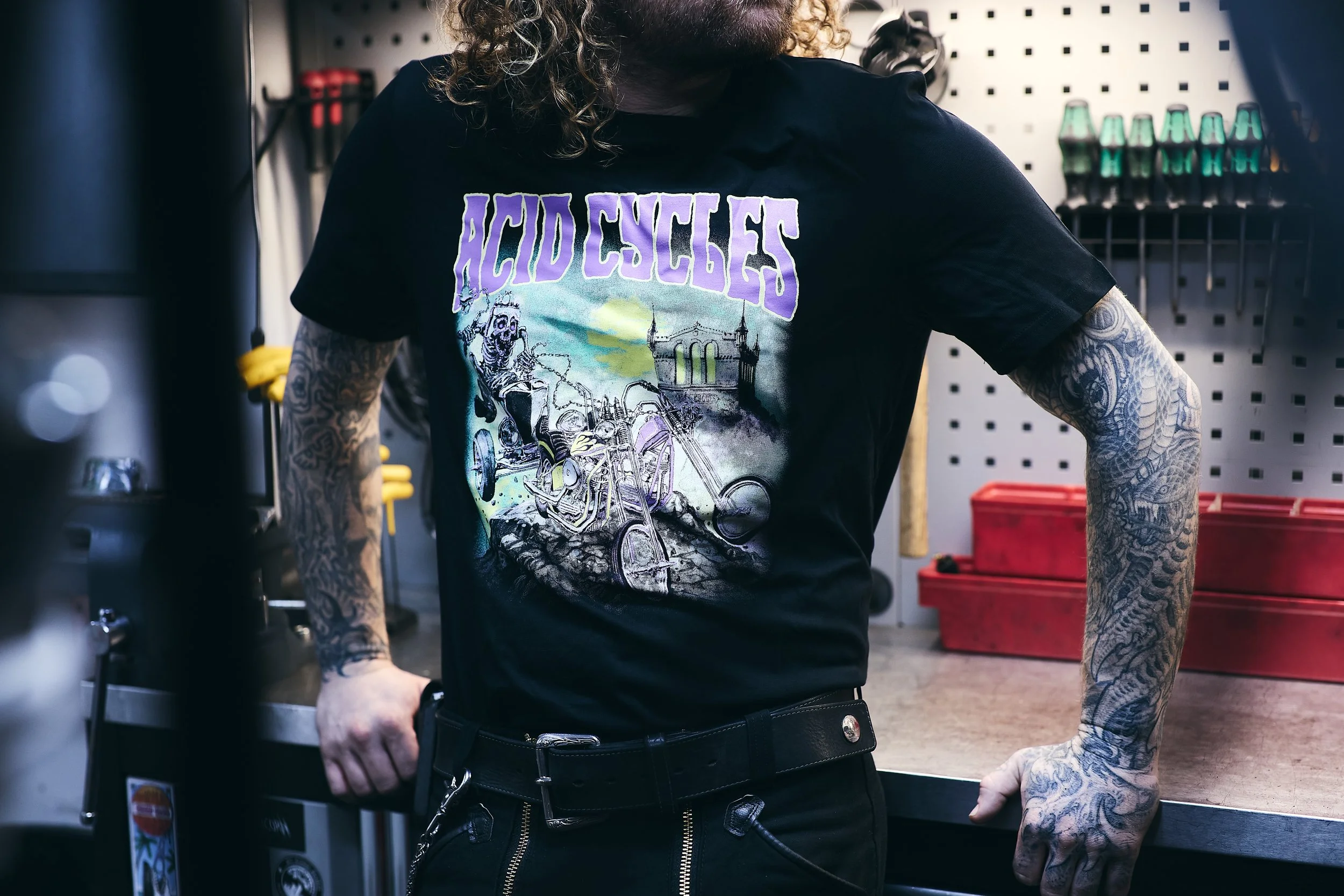 Acid Cycles Shirt "Death Rider"