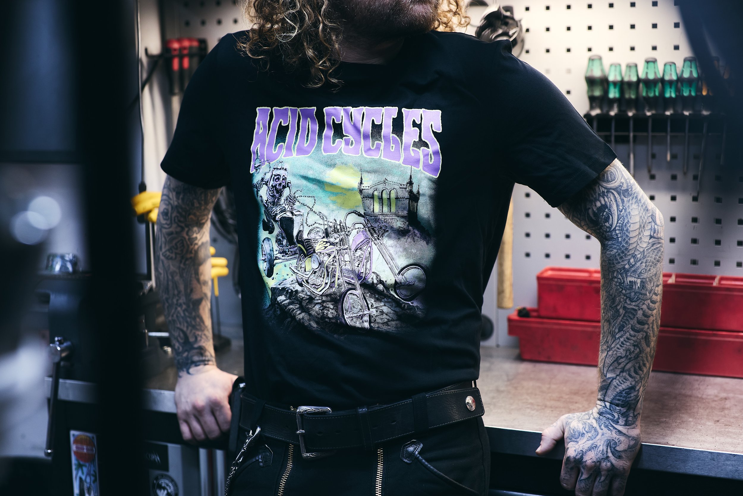 Acid Cycles Shirt "Death Rider"