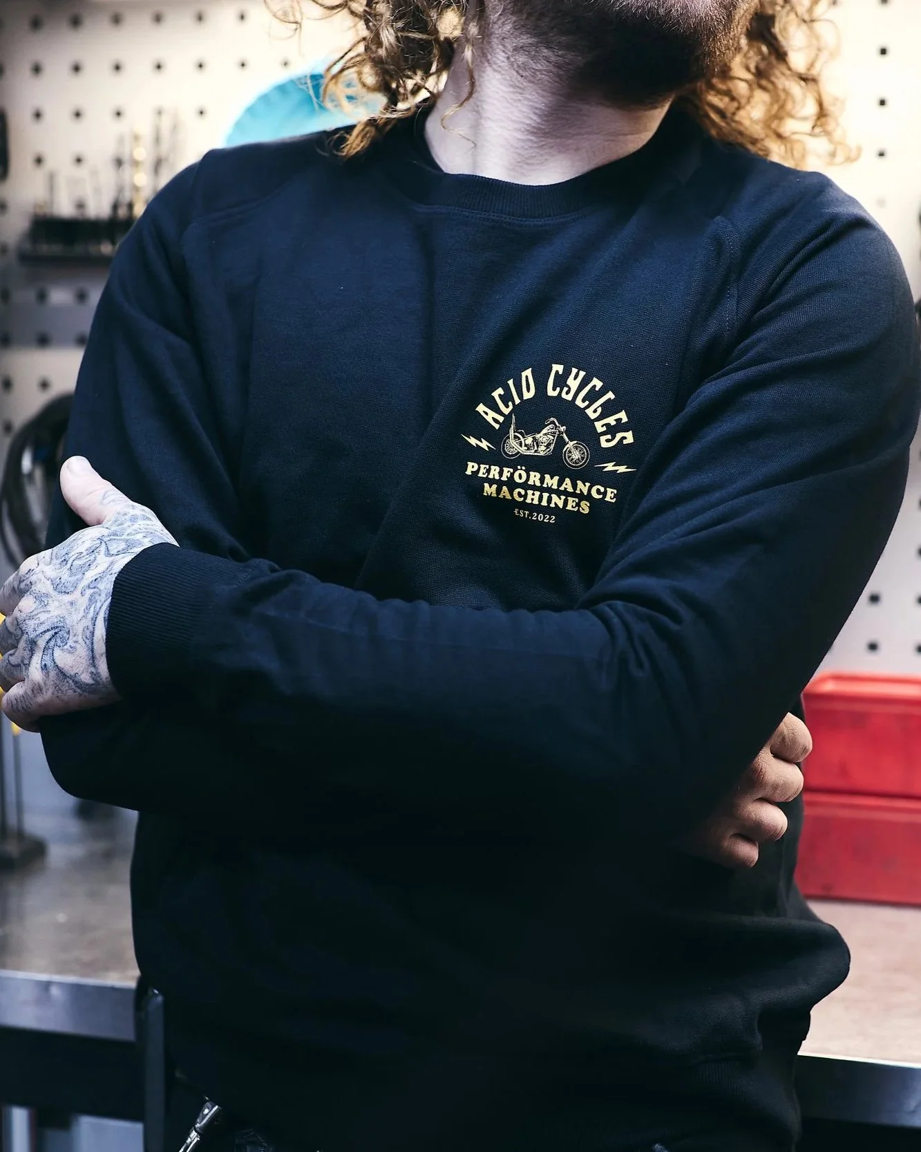 Acid Cycles Workshop Sweater