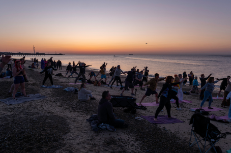 Winter Solstice Sunrise Yoga