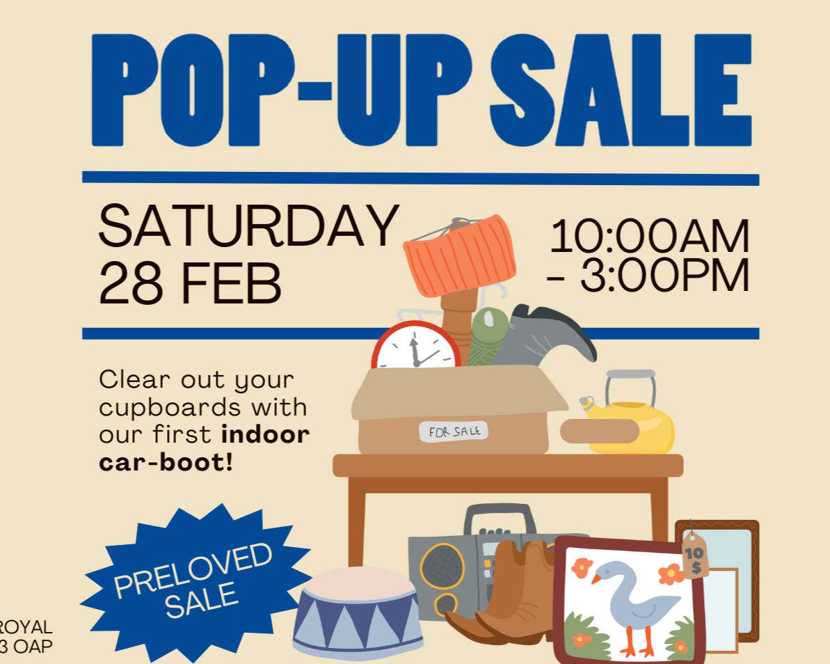 Pop-Up Sale