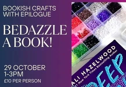 Bookish Crafts with Epilogue: Bedazzle A Book