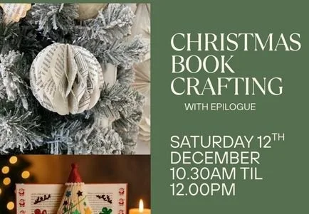 Christmas Book Crafting with Epilogue