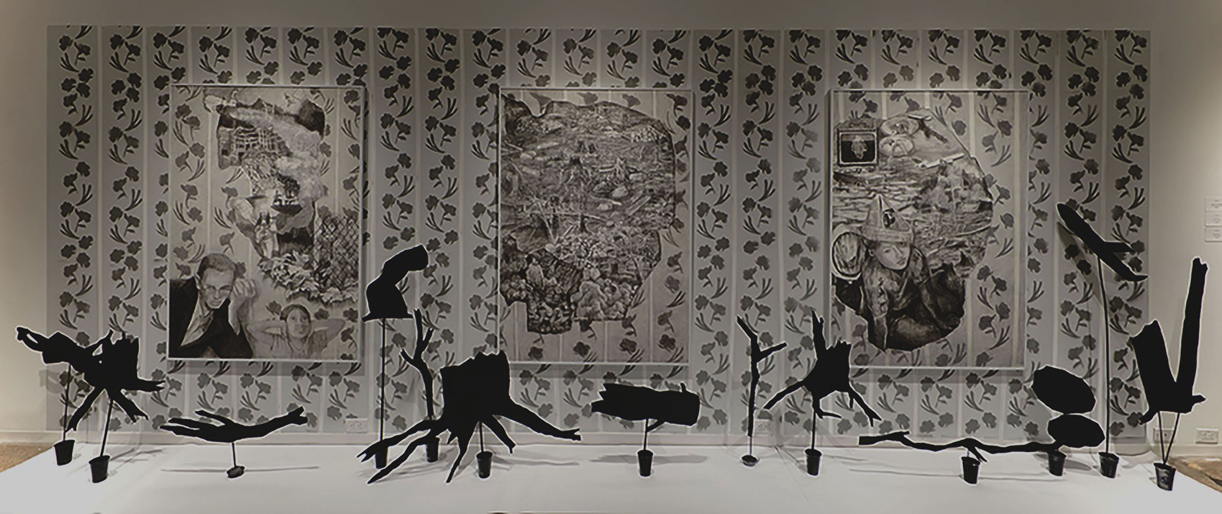 4_Shifting Pardigm_7ftx10ft_Charcoal:acrylic:wood_10ftx6ft__2022_What Remains.jpg
