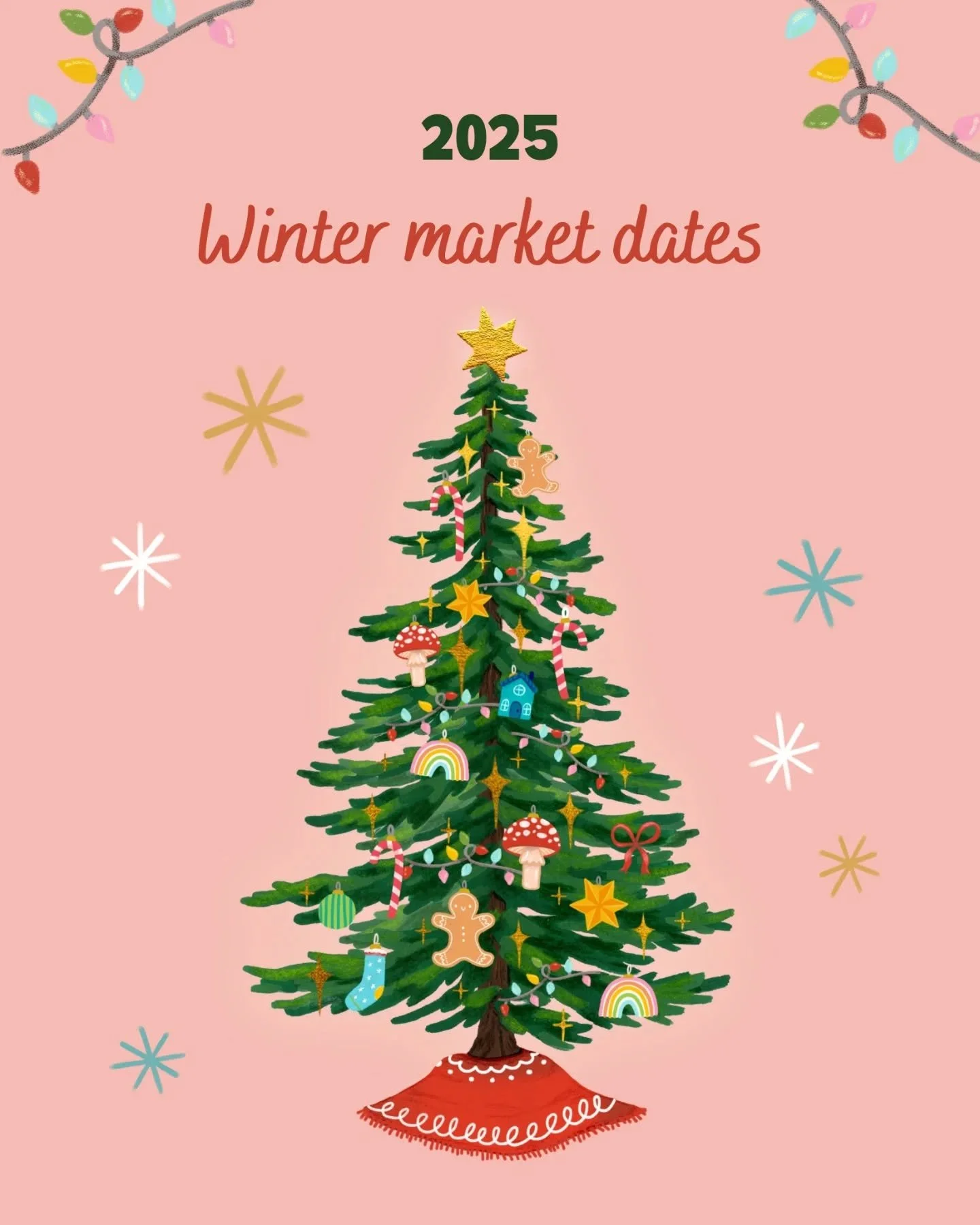 Happy November to all! I hope everyone had a fab October &amp; Halloween 🤍

This month, my calendar is packed with super special events, and I'd love to see some familiar faces at these festive weekends🎄

As per usual, I'm staying fairly local with