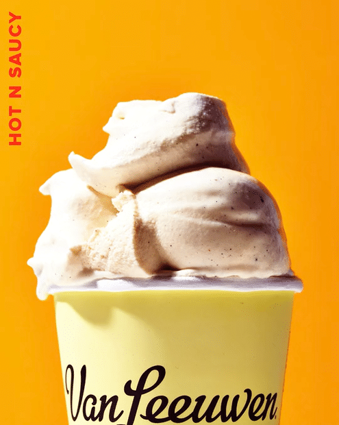  Hot sauce ice cream food styling and photography Hot N Saucy CPG brand 