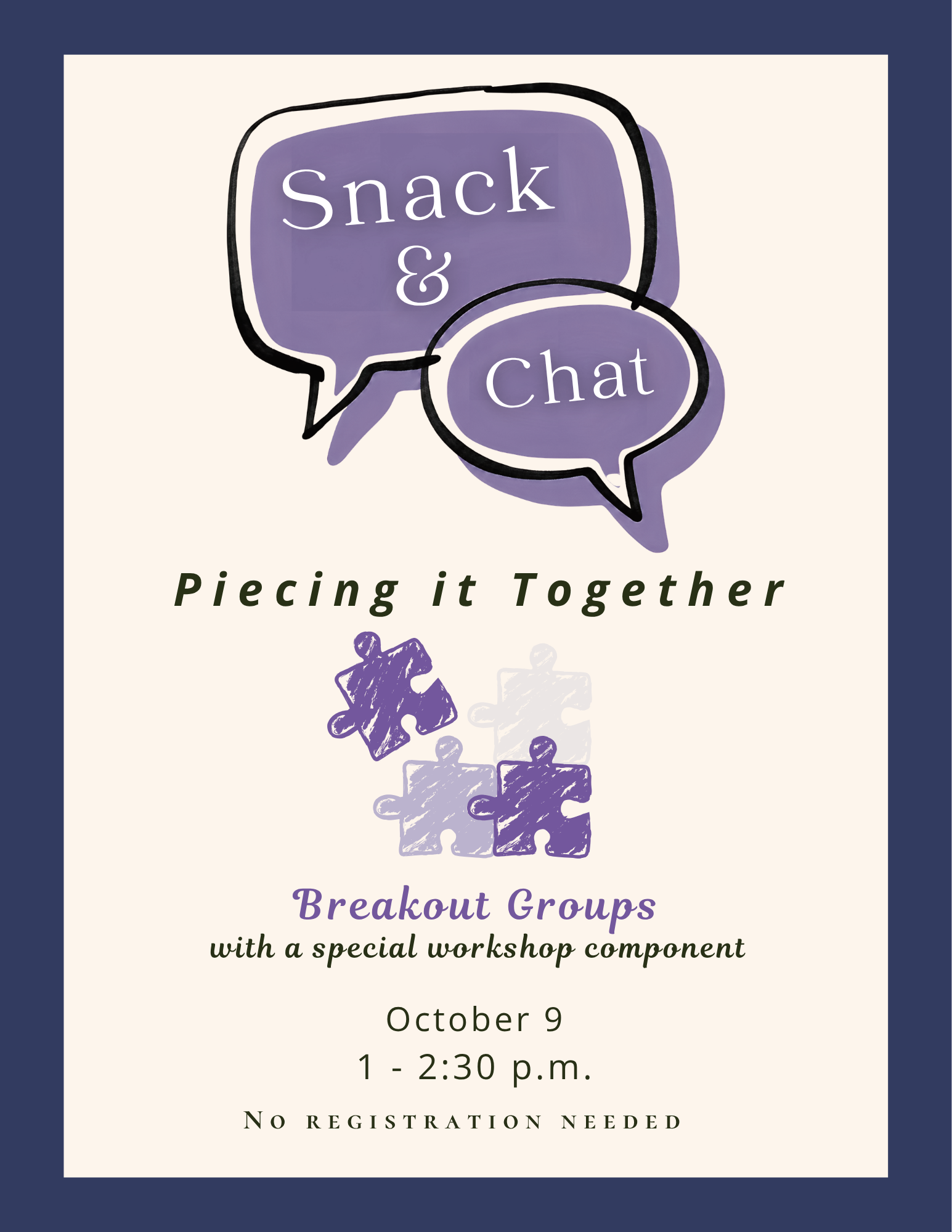 Snack and Chat: Piecing together Identity Exchange and World View