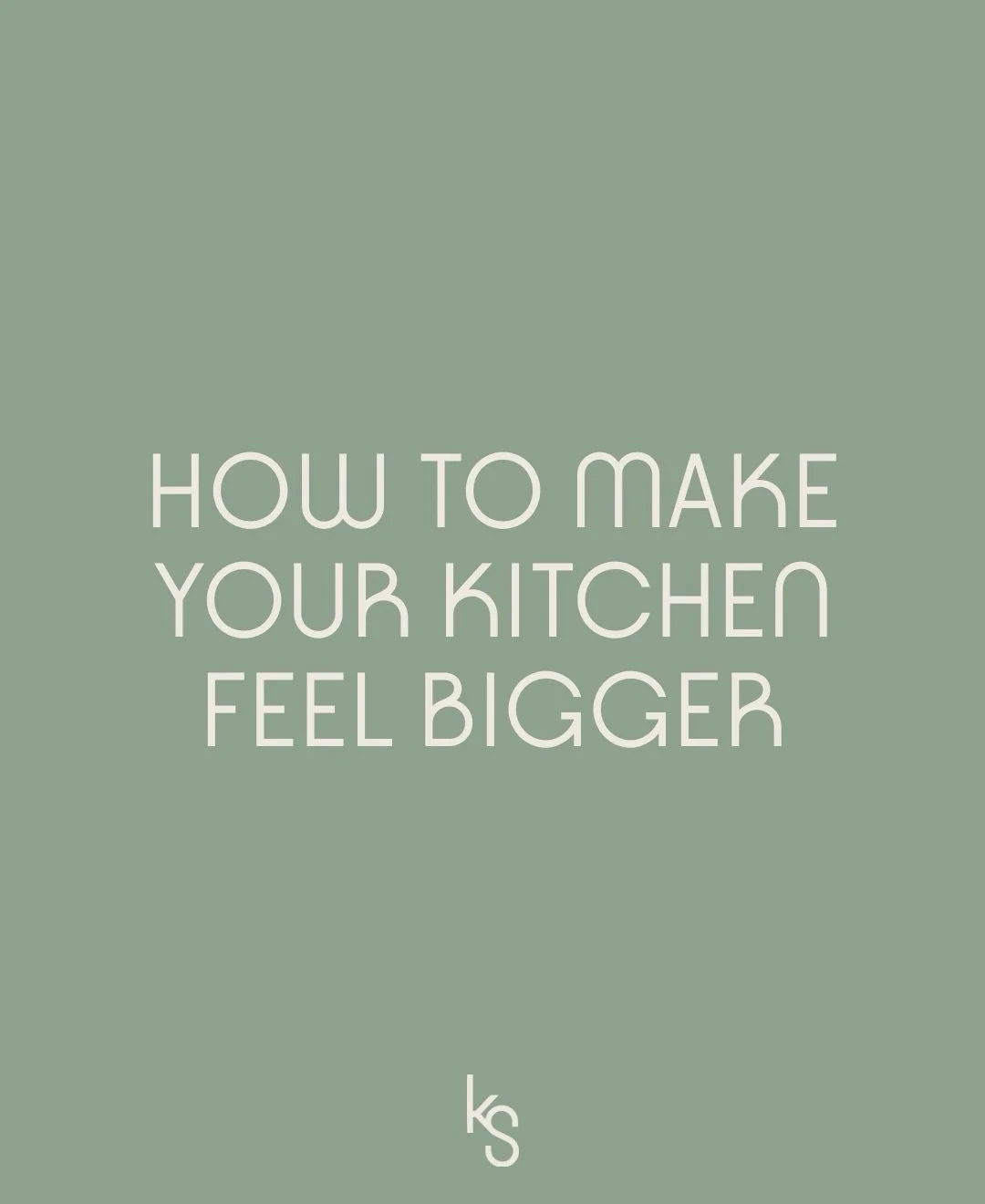 How to make your kitchen feel bigger (without adding space)

You don&rsquo;t always need more square footage&hellip; you need better flow. Smart layout, considered storage, and visual clarity can completely change how a space feels and functions.

It