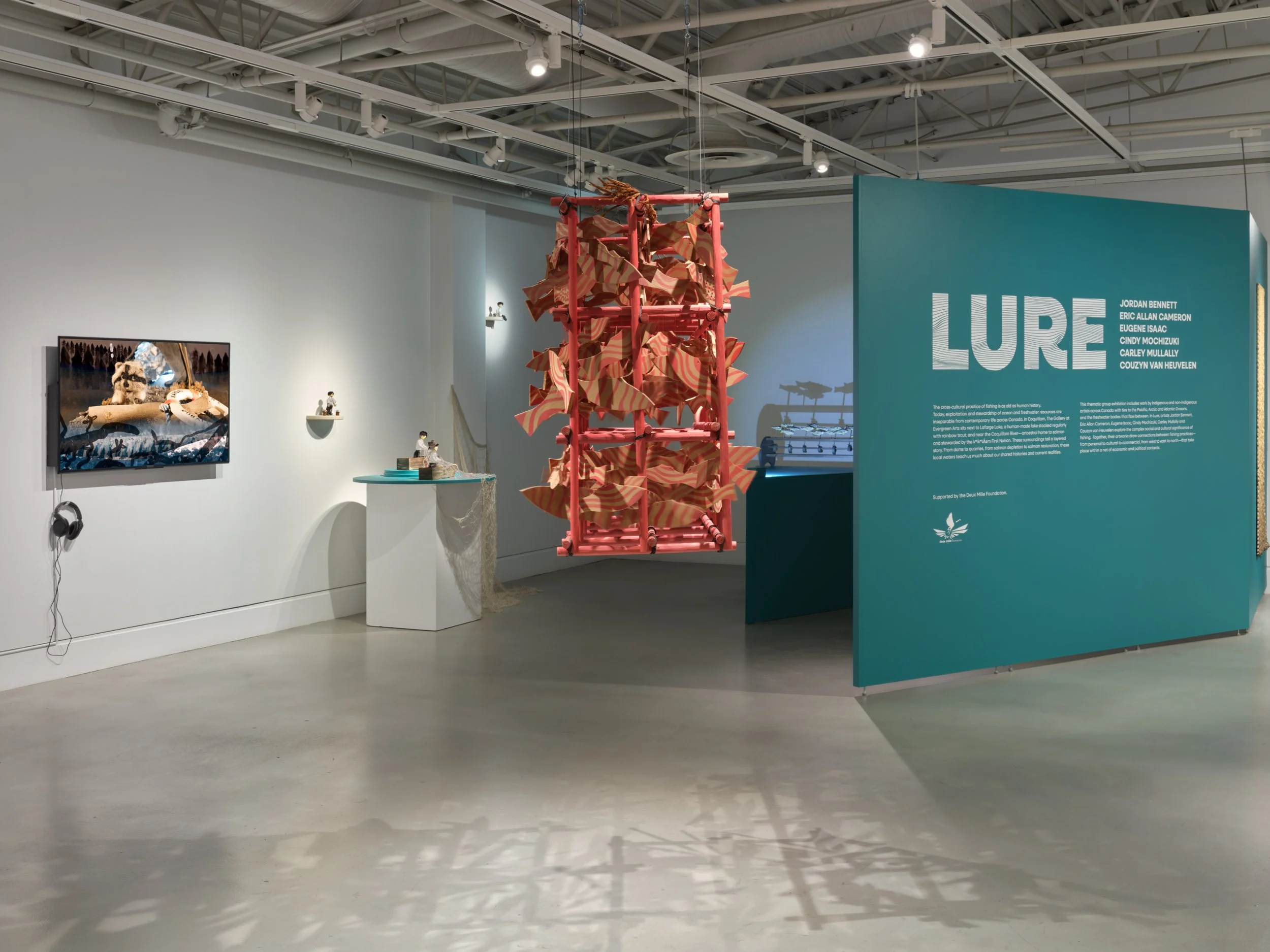 21_Installation view of Lure, exhibition at The Gallery at Evergreen Arts, 2026. Photo Rachel Topham Photography.jpg