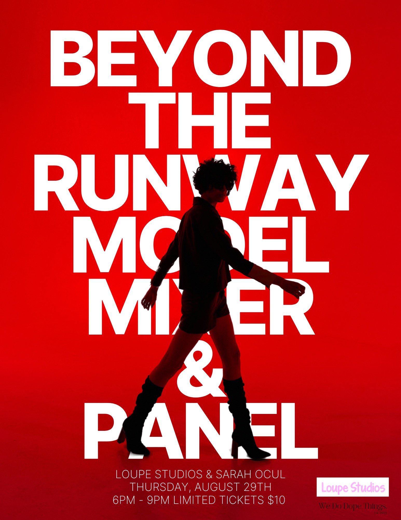 BEYOND THE RUNWAY MODEL MIXER & PANEL