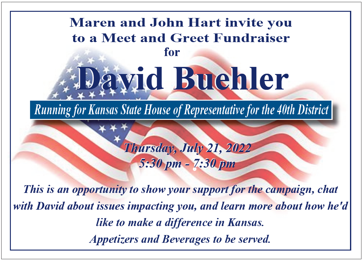 Maren &amp; John Hart Hosted Meet &amp; Greet Fundraiser