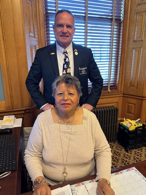 Francie Hernandez and DB.jpg