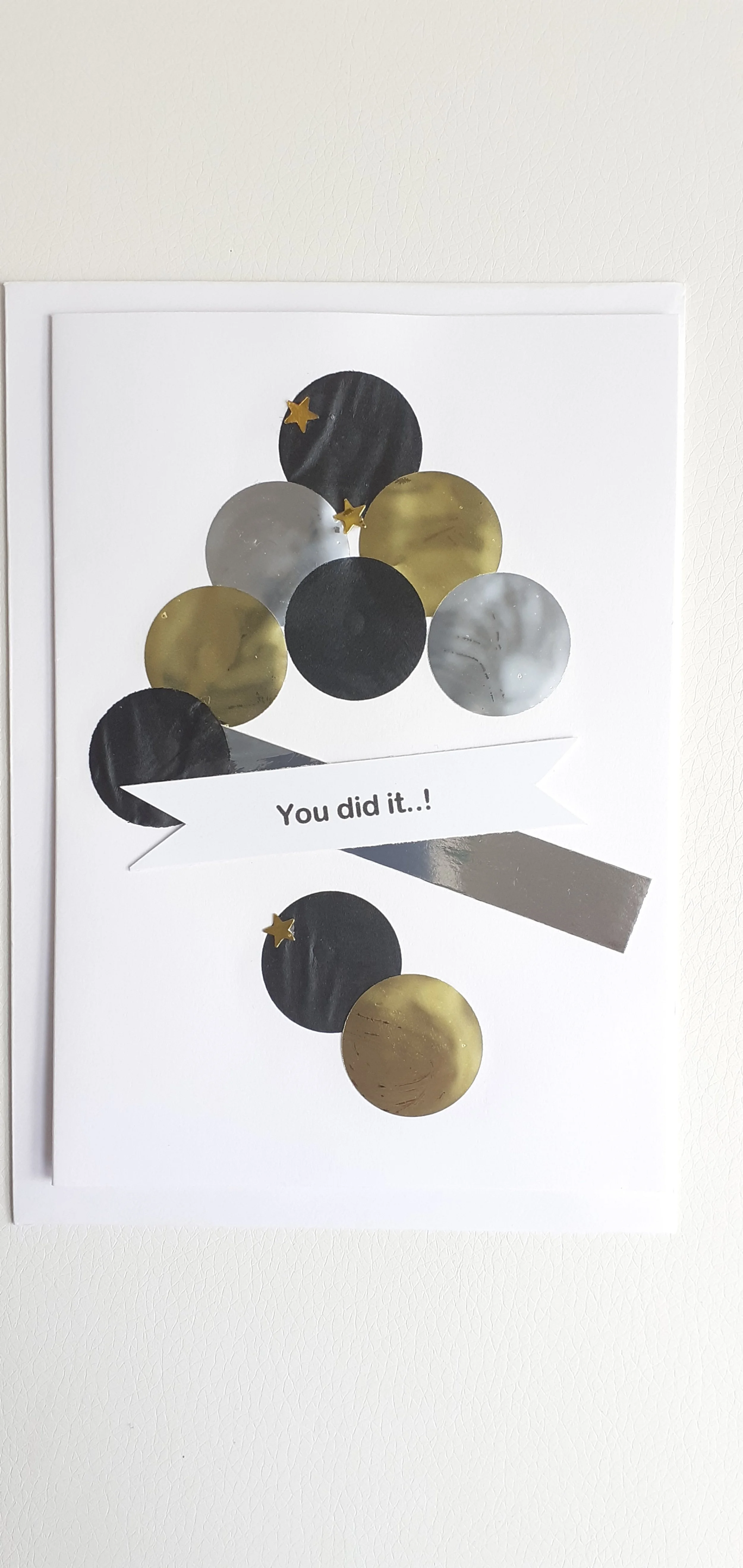 I.PRANGE Graduation Personalised Note Card