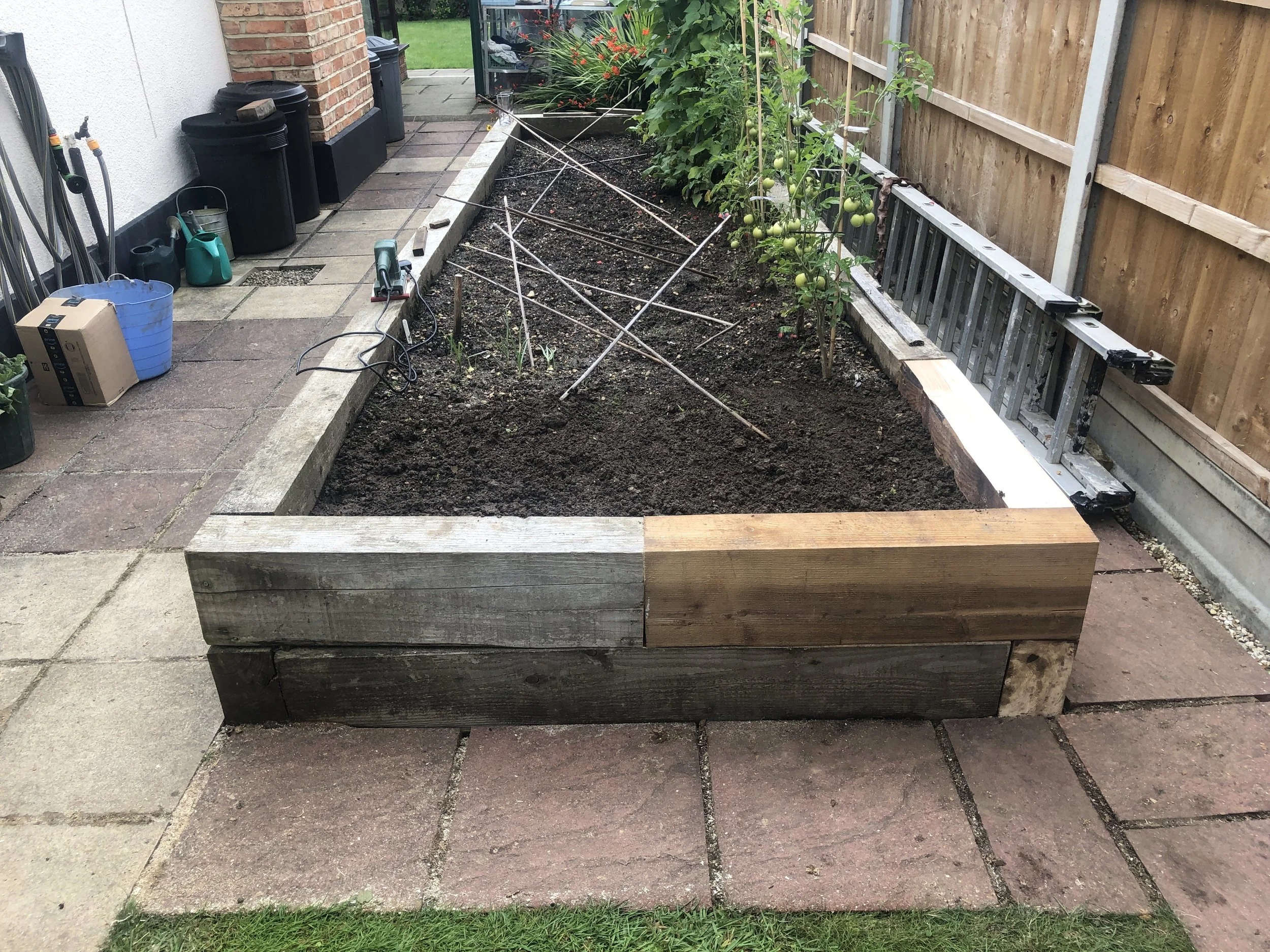 Garden Sleeper Repair - After