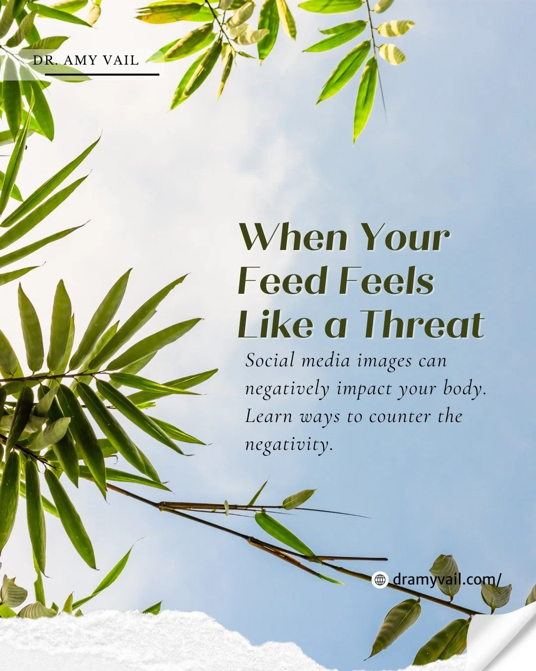 Social media activates the body’s stress response. With awareness and action steps, you can settle your nervous system and feel grounded again. 🌿
💚 Read more in my blog, Social Media, Body Image, and the Nervous System. Link in bio.
#mental