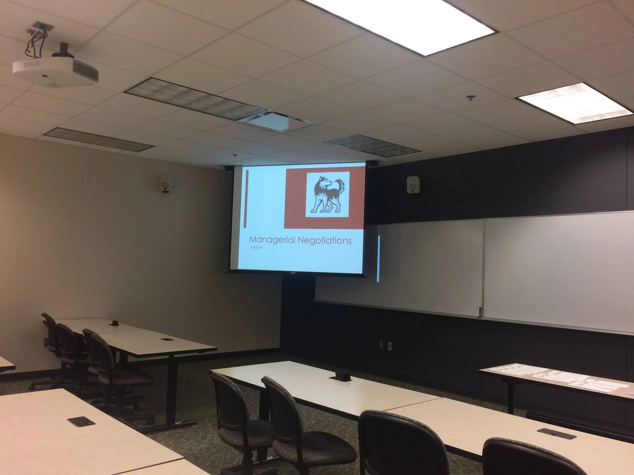 "Managerial Negotiations" class