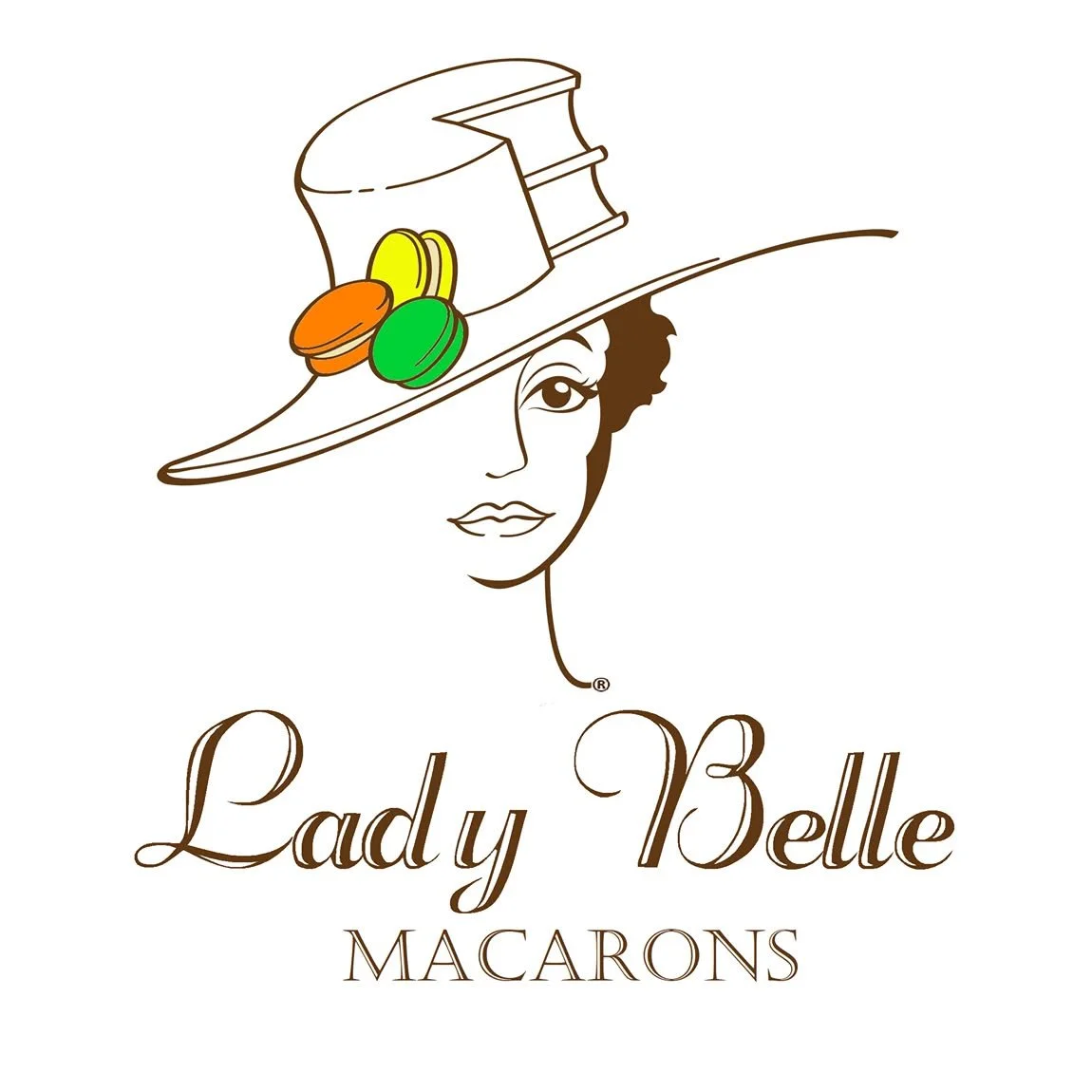 Logo featuring two illustrated macarons with the text 'Ché René' and 'Macarons & More' beneath.