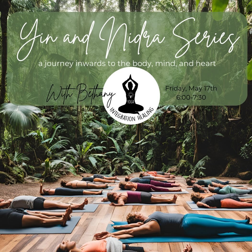 🌟 Ready to reset and regulate your nervous system this Spring?! 🌼 Indulge in practices designed to soothe your senses and nurture your body, mind, and heart in our Yin and Nidra Series with Bethany. Next session: Friday, May 17th, 6:00-7:30 PM 🌸 .