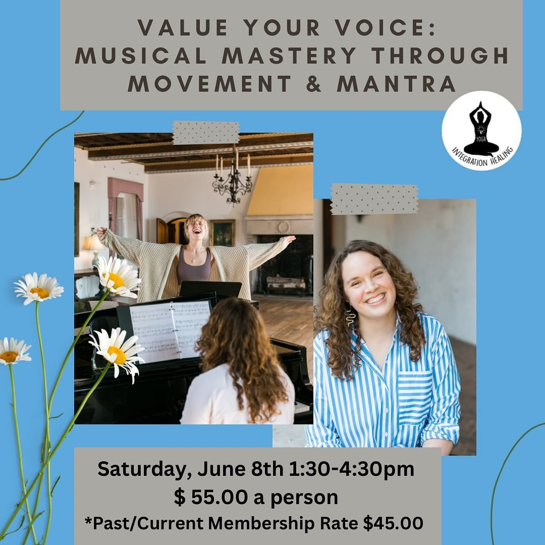 New date!! New chance to participate! 
.
🎶 Unlock the Magic of Your Voice 🌟
Discover the power of your voice in our transformative workshop with Ally, seasoned music educator and founder of The Resonant Voice. 🎤✨
In this session, dive into the mys