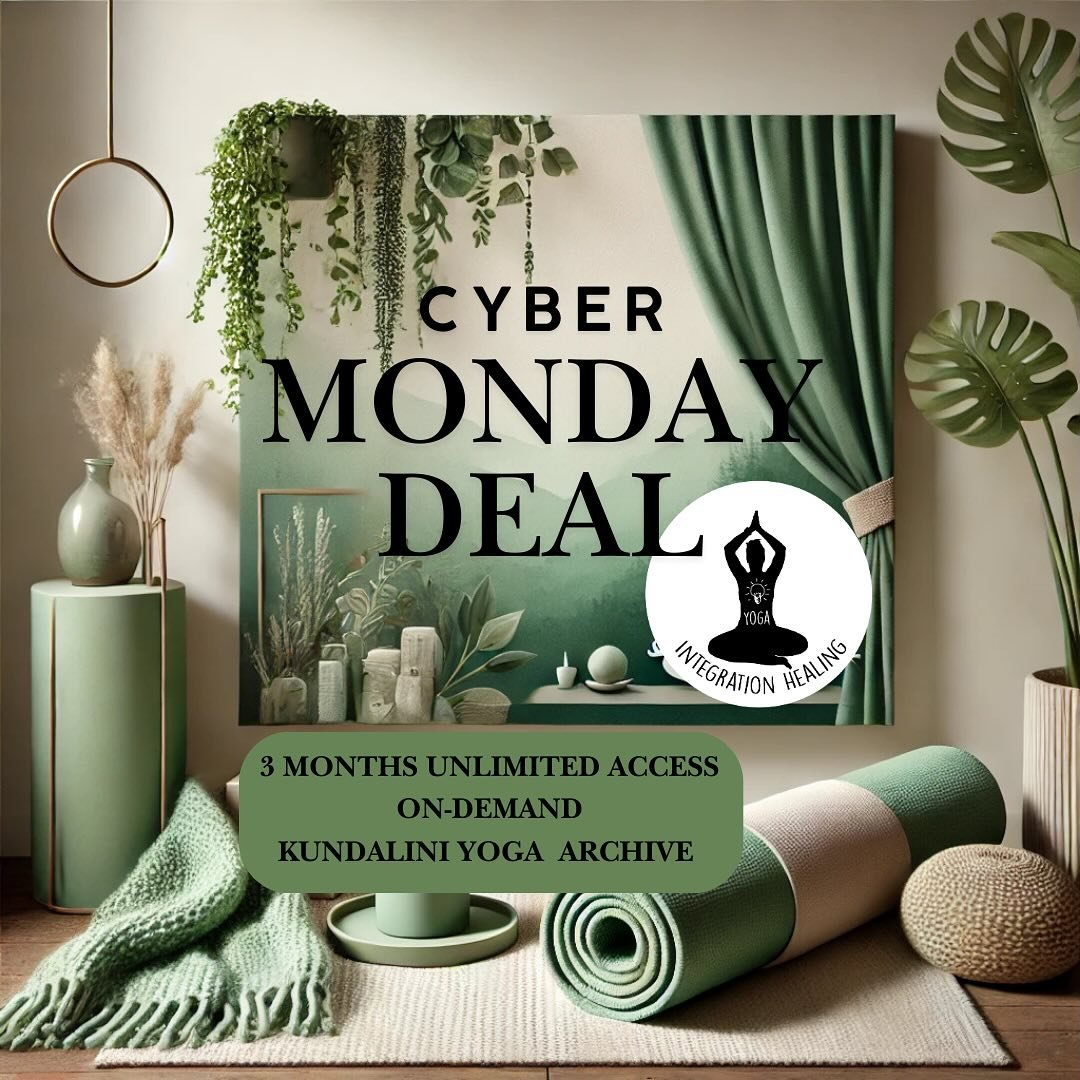 ✨ Cyber Monday is Here! ✨
.
Elevate your Kundalini yoga practice with our Cyber Monday Deal!
.
🌟 50% OFF 3 months of unlimited access to the Kundalini Yoga Archive on Vimeo
🧘&zwj;♀️ Over 70 hours of transformative classes to explore anytime, anywhe
