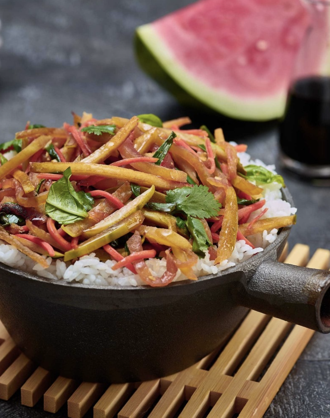 Watermelon Rind Stir Fry